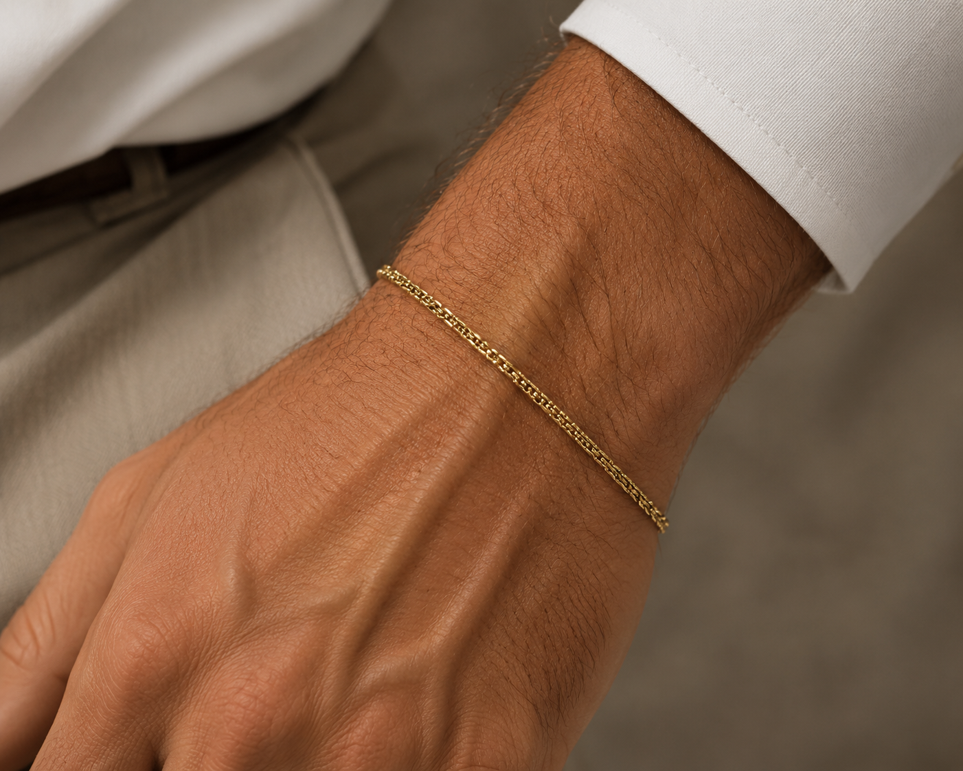 Bracciale da Uomo in oro 18Kt TIZIANO TIZ ORBR 57