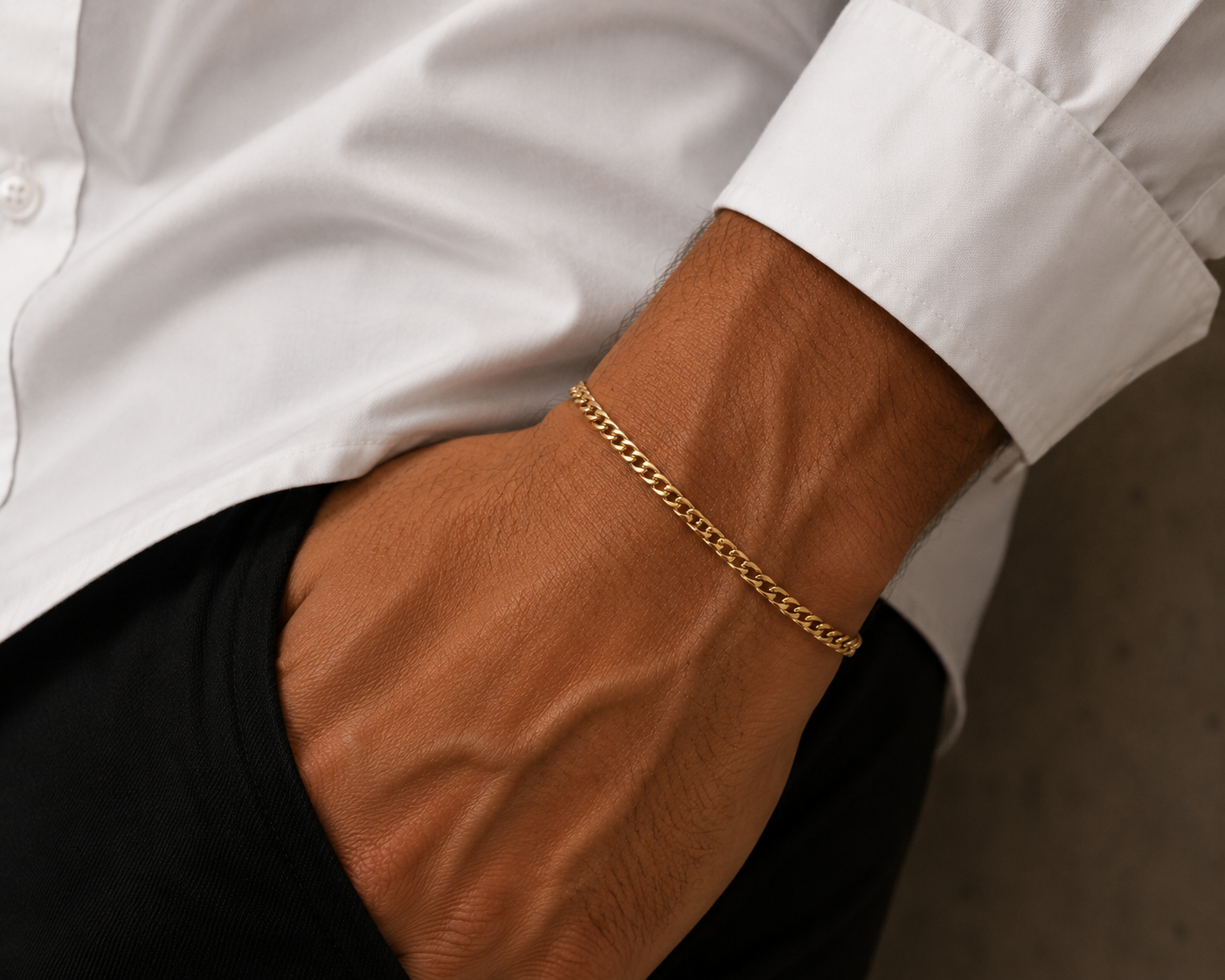 Bracciale da Uomo in oro 18Kt TIZIANO TIZ ORBR 111