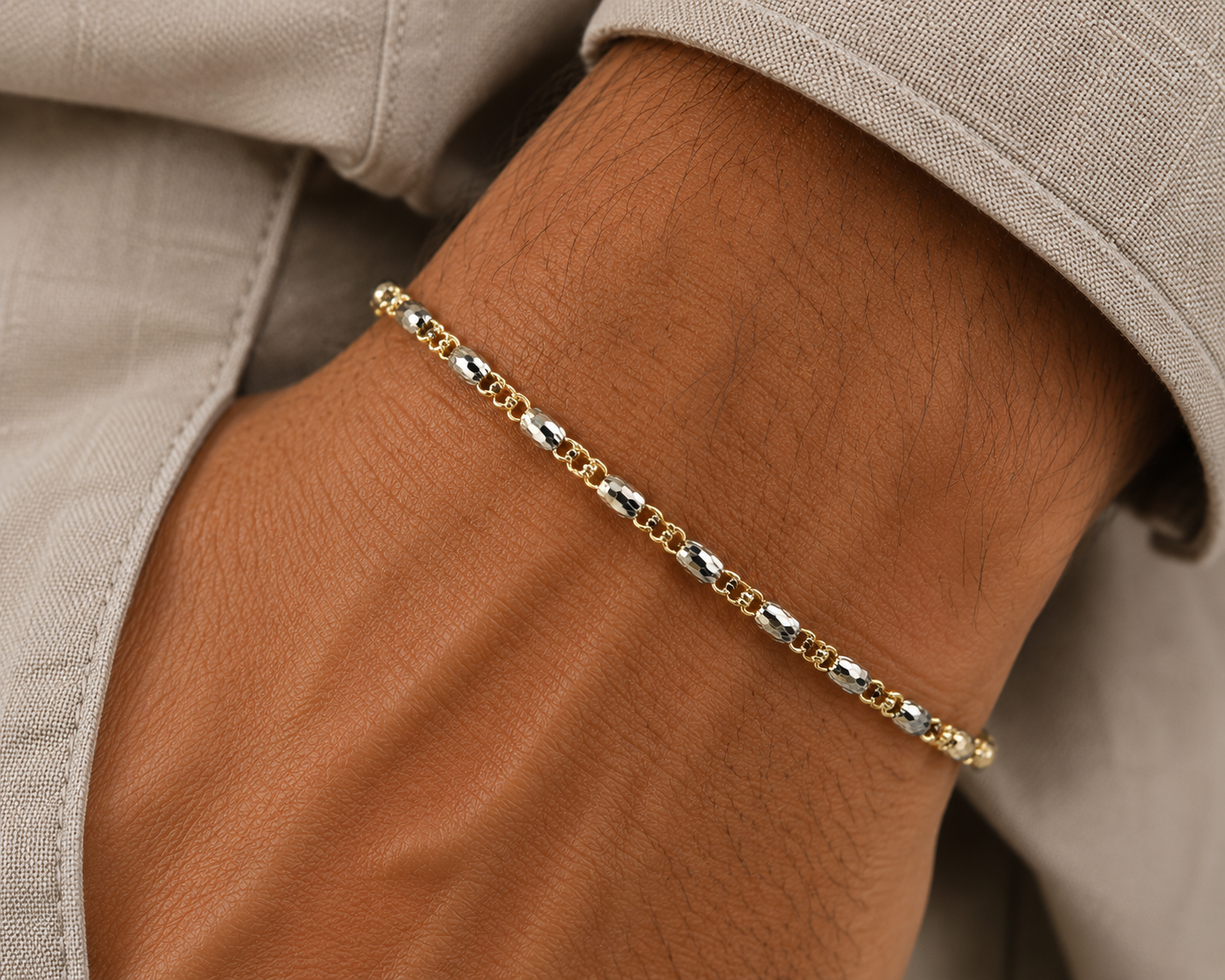 Bracciale da Uomo in oro 18Kt TIZIANO TIZ ORBR 78