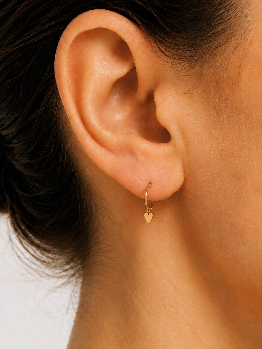 Orecchini Donna Con Cuore Pendente in oro 18Kt TIZIANO TIZ OR 132