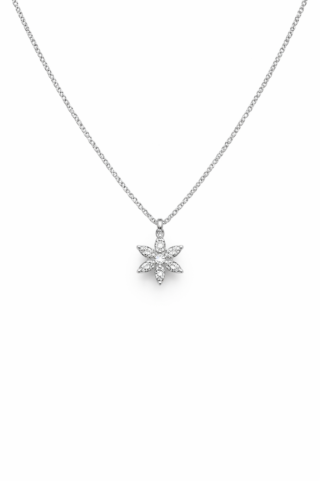 Collana da Donna Punto Luce in oro bianco e diamanti PG GIOIELLI PG CIOOASI/1
