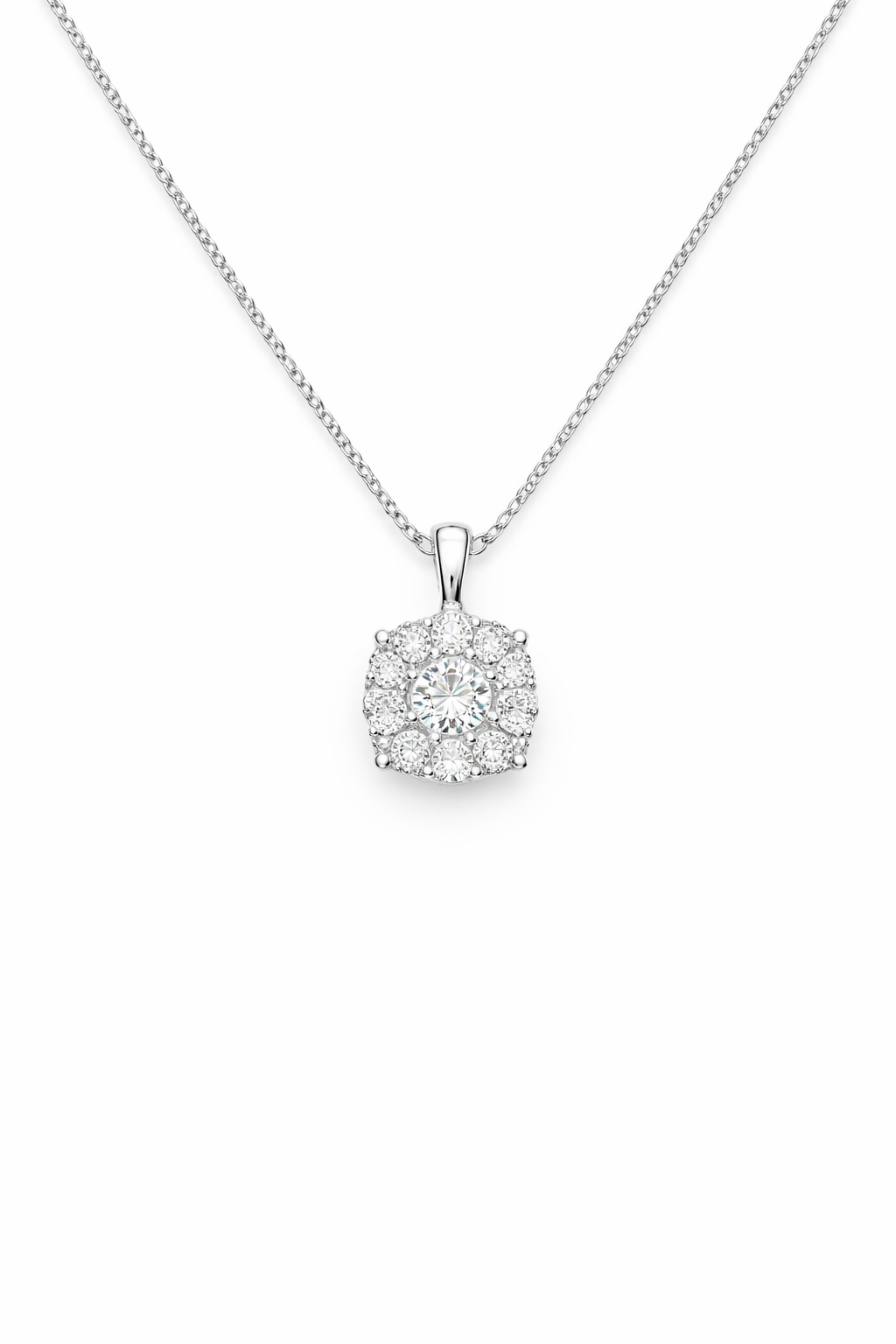 Collana da Donna Punto Luce in oro bianco e diamanti PG GIOIELLI PG CIOMIREAGE/1