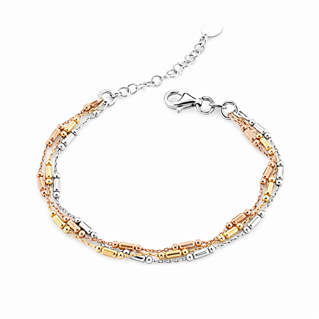 Bracciale da Donna Petite Boules in Argento Marcello Pane Argento MP BRSS 047