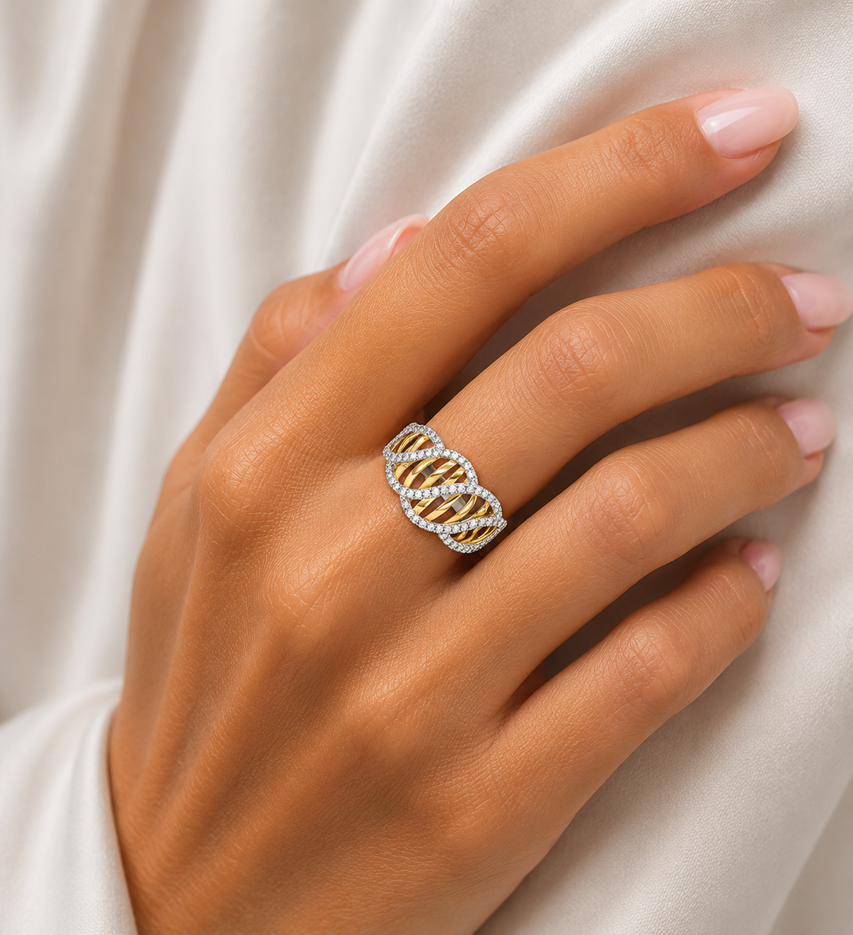Anello da Donna in oro 18Kt TIZIANO TIZ ANOR 303