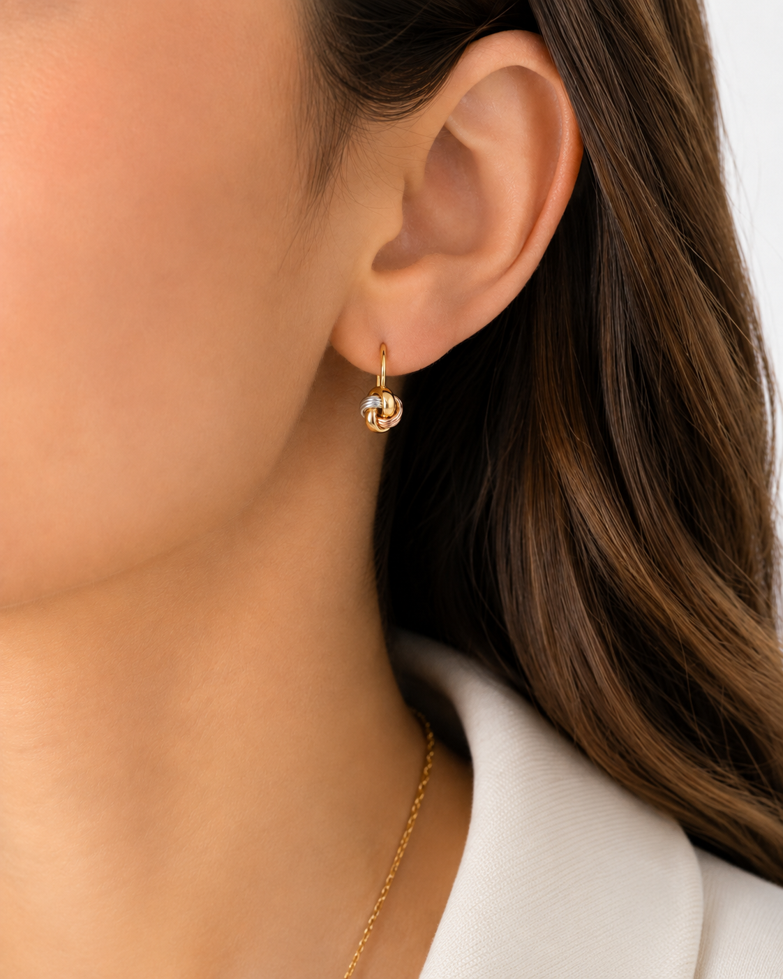 Damenohrringe aus 18 Karat Gold TIZIANO TIZ OR 121
