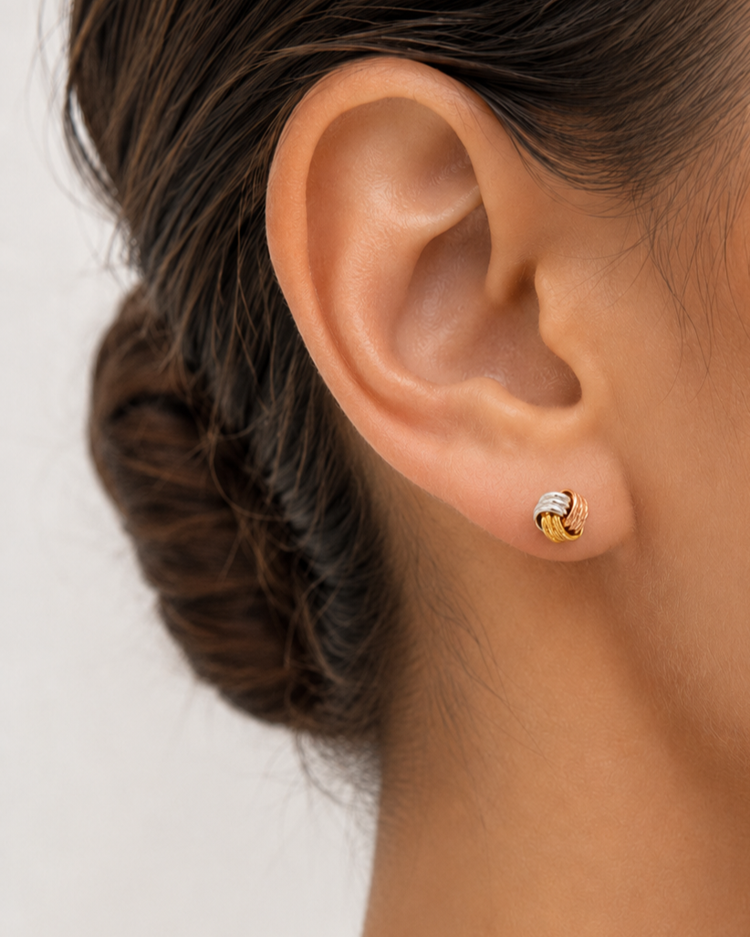 Damenohrringe aus 18 Karat Gold TIZIANO TIZ OR 121