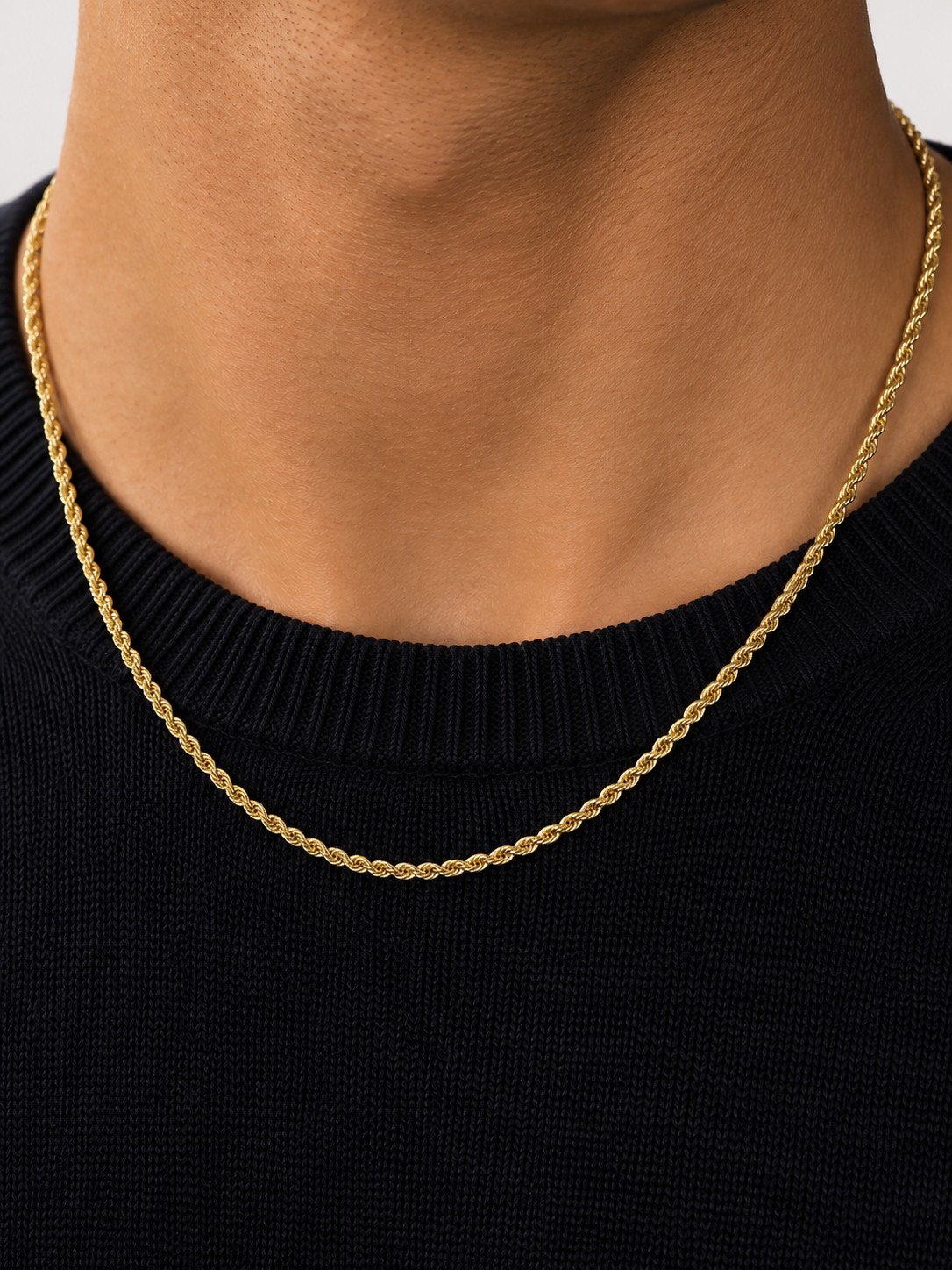 Unisex-Halskette aus 18 Karat Gold TIZIANO TIZ ORCOLL 15