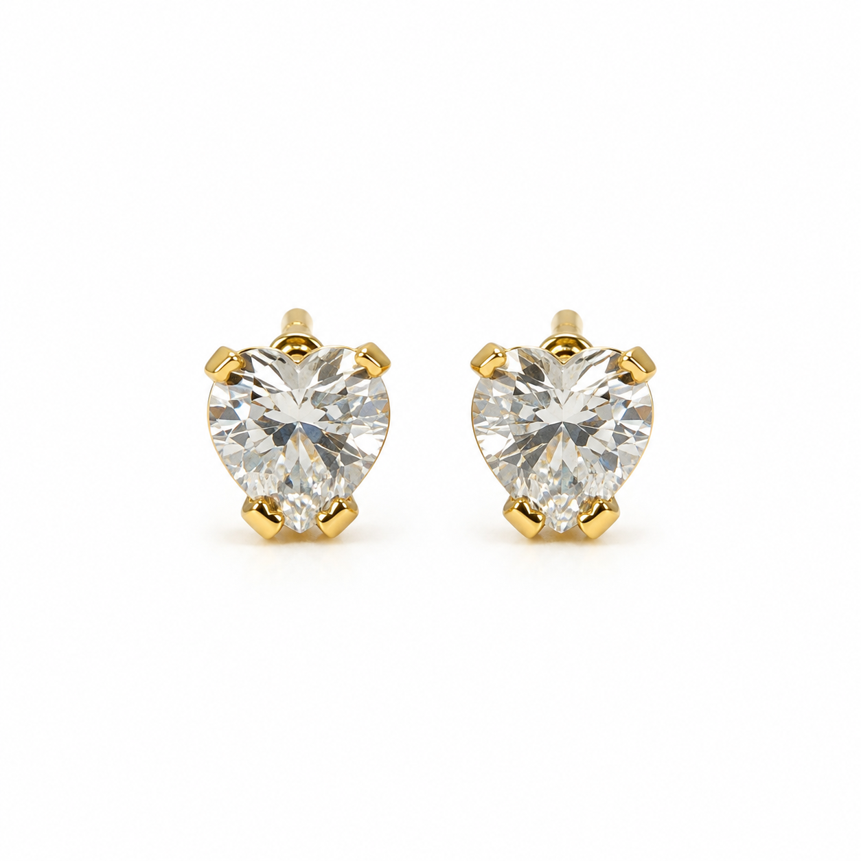 Unisex-Ohrringe aus 18 Karat Gold TIZIANO TIZ OR 106