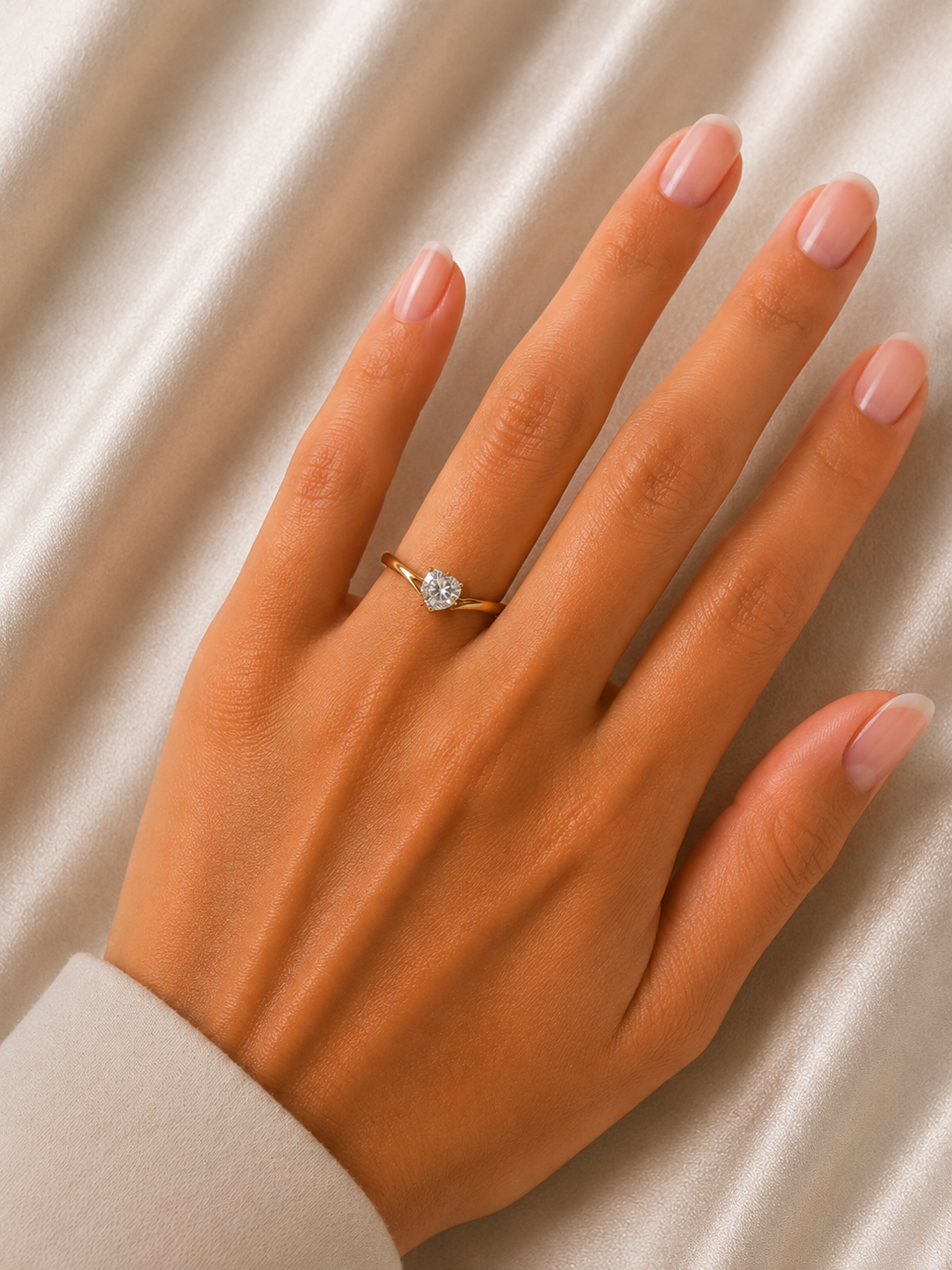 Anello Solitario da Donna in oro 18Kt TIZIANO TIZ ANOR 304