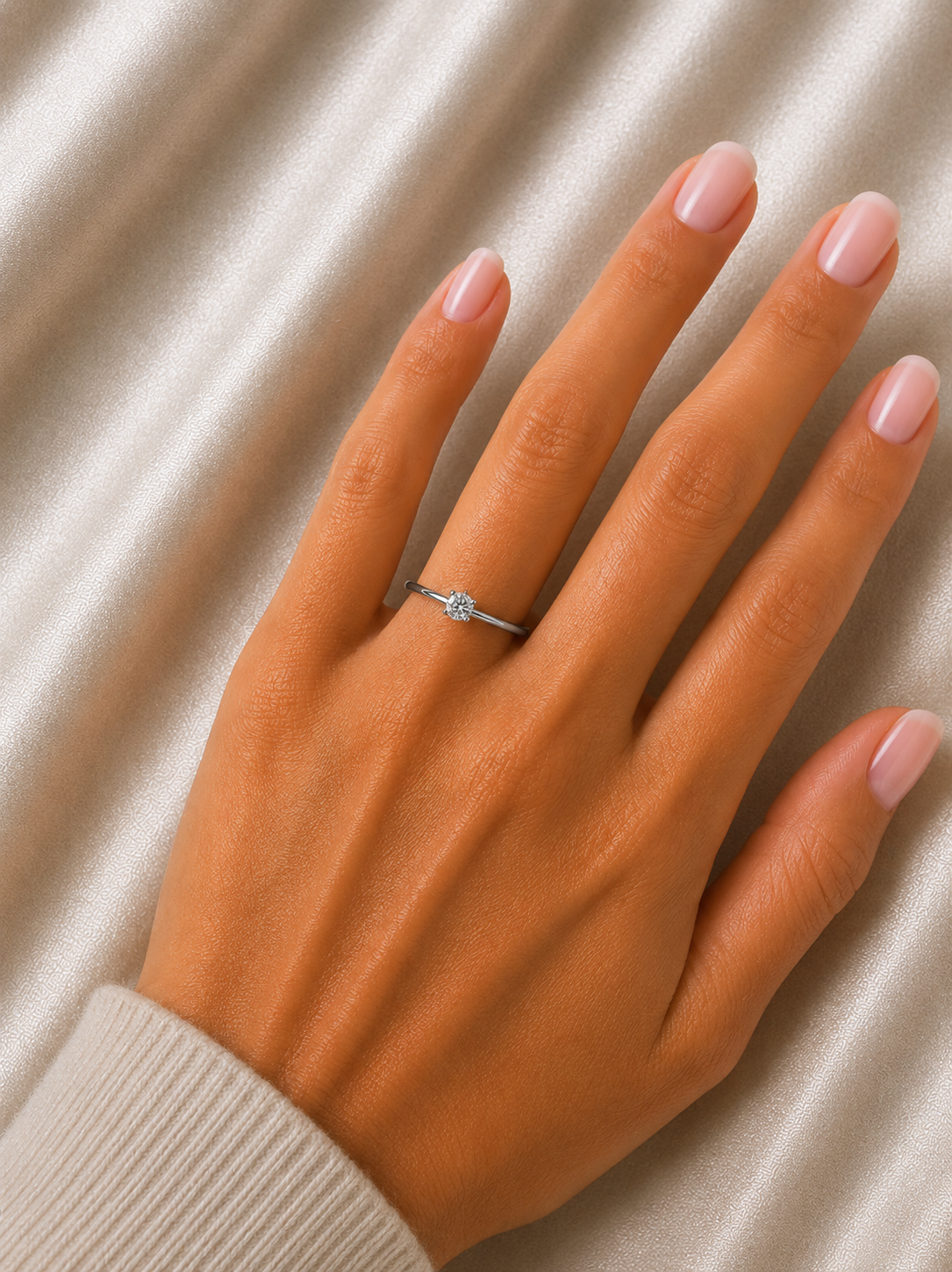 Anello Solitario da Donna in oro 18Kt TIZIANO TIZ ANOR 33