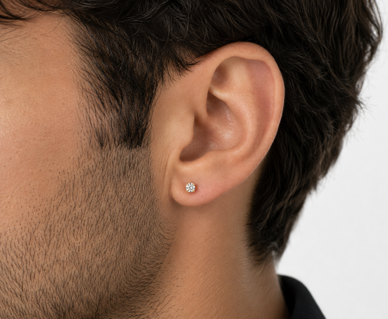 Orecchini Punto Luce con Zirconi Unisex in oro 18Kt TIZIANO TIZ OR 150