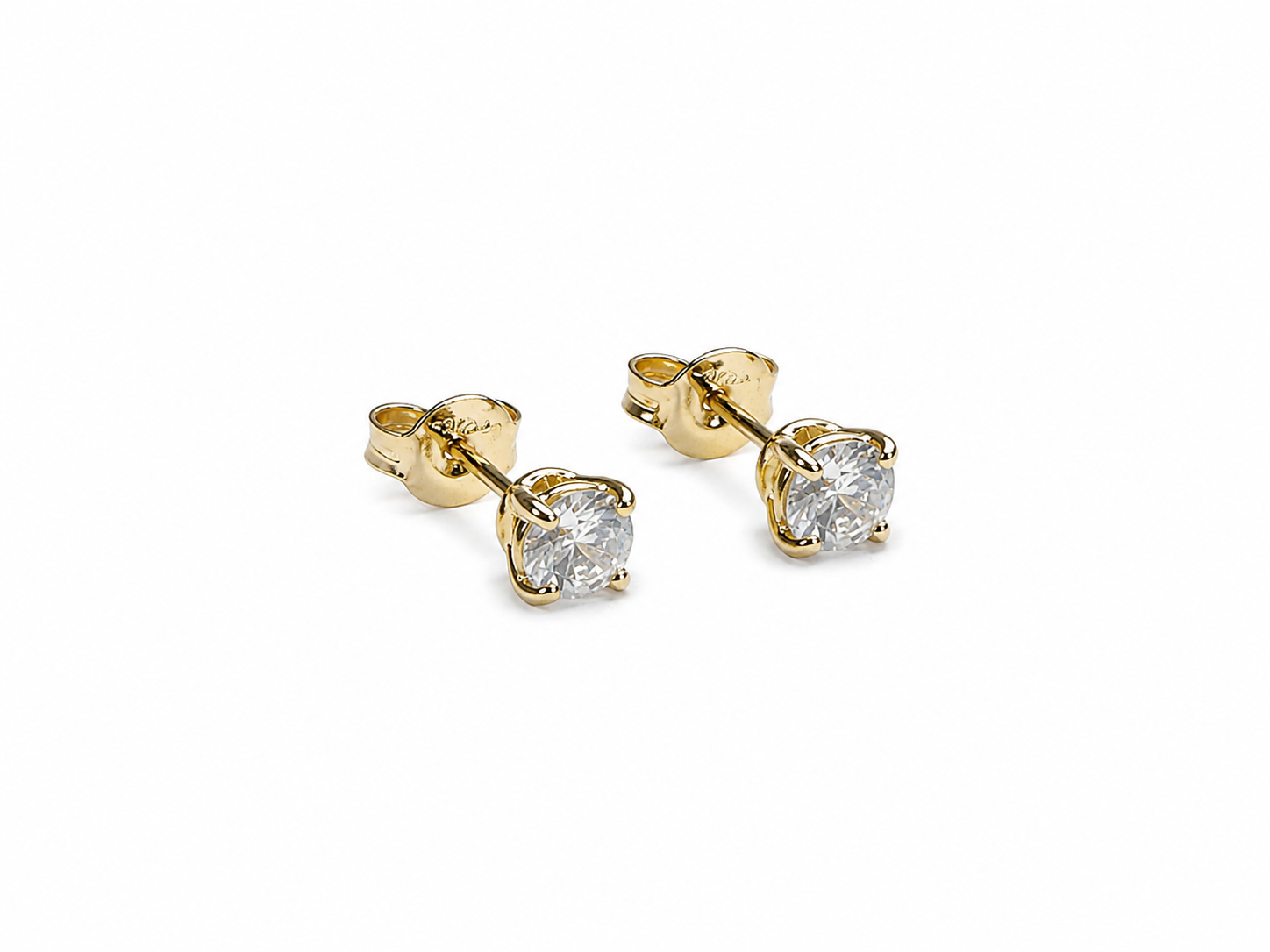 Unisex-Ohrringe aus 18 Karat Gold TIZIANO TIZ OR 108