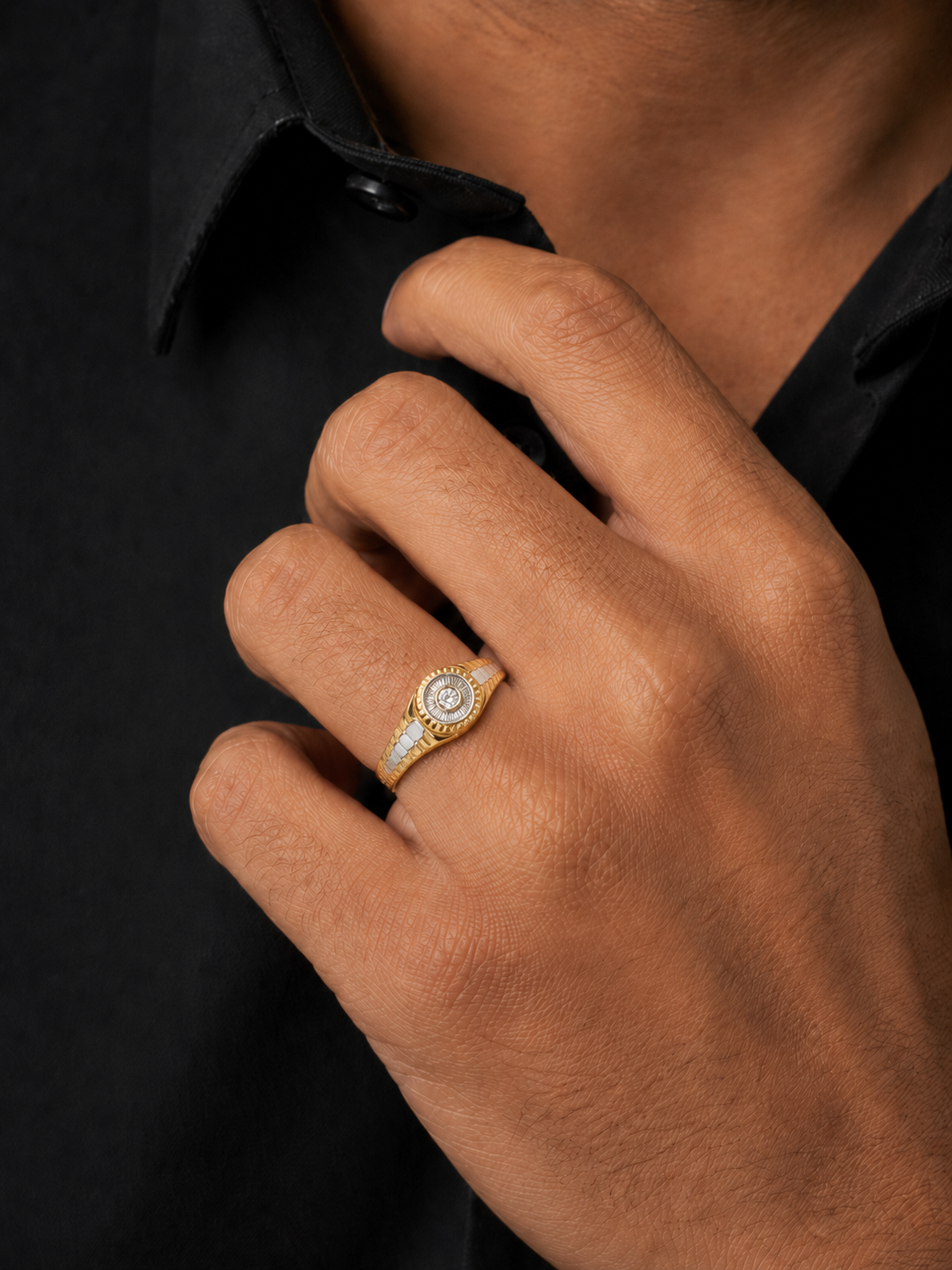 Anello da Uomo in oro 18Kt TIZIANO TIZ ANOR 399
