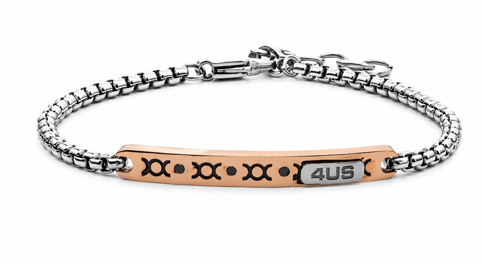 Bracciale da Uomo in Acciaio 4US Paciotti 4US 4UBR8665