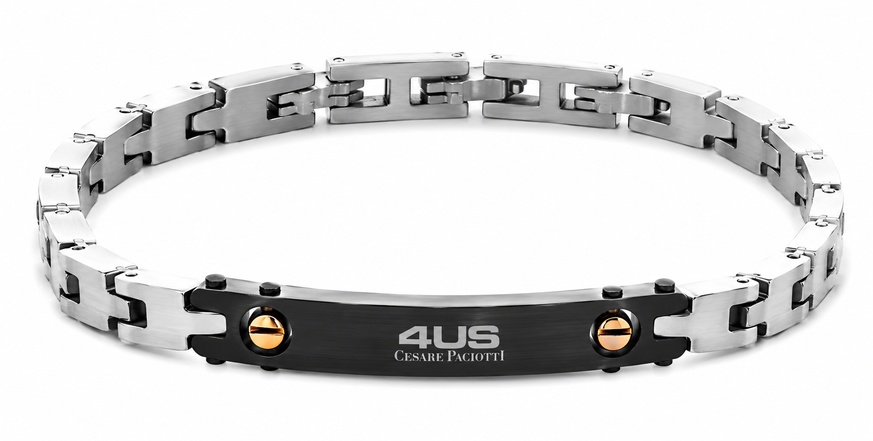Bracciale da uomo in acciaio Cesare Paciotti 4US 4UBR8491