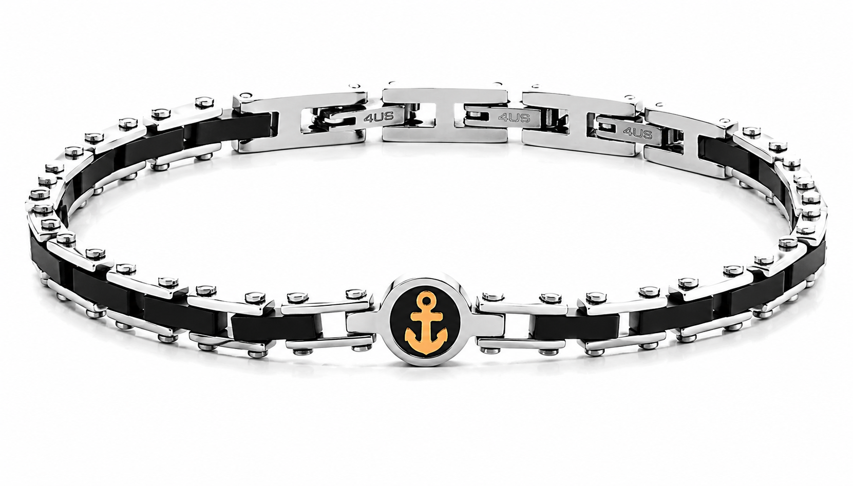 Bracciale da Uomo in Acciaio 4US Paciotti 4US 4UBR8610