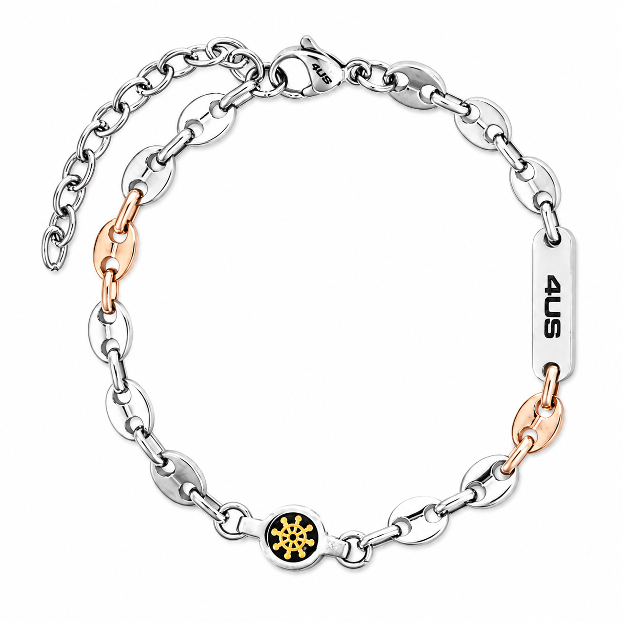 Bracciale da Uomo in Acciaio 4US Paciotti 4US 4UBR8627
