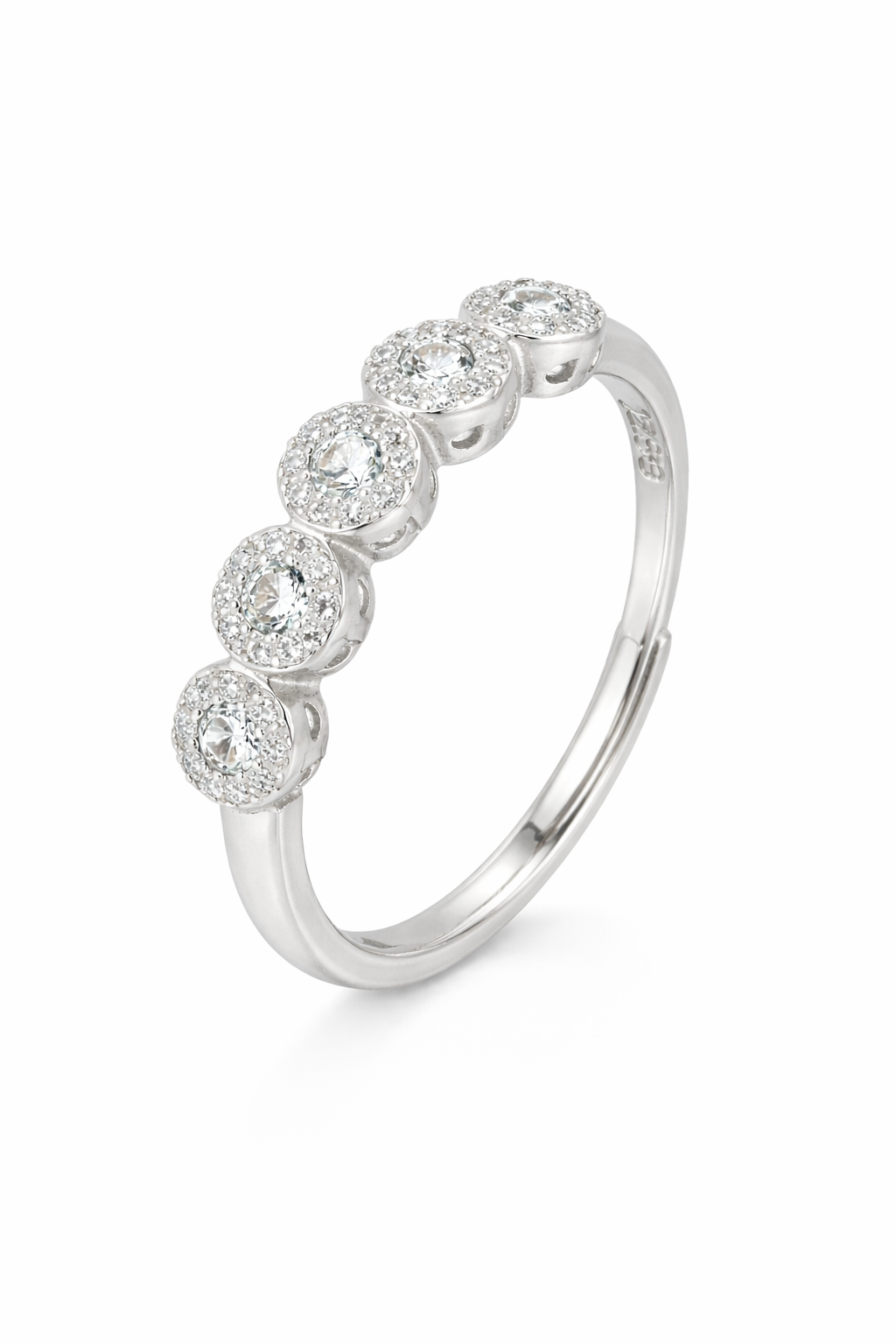 Anello da Donna Magic 5 Pietre in Argento 925 TIZ DROP 63