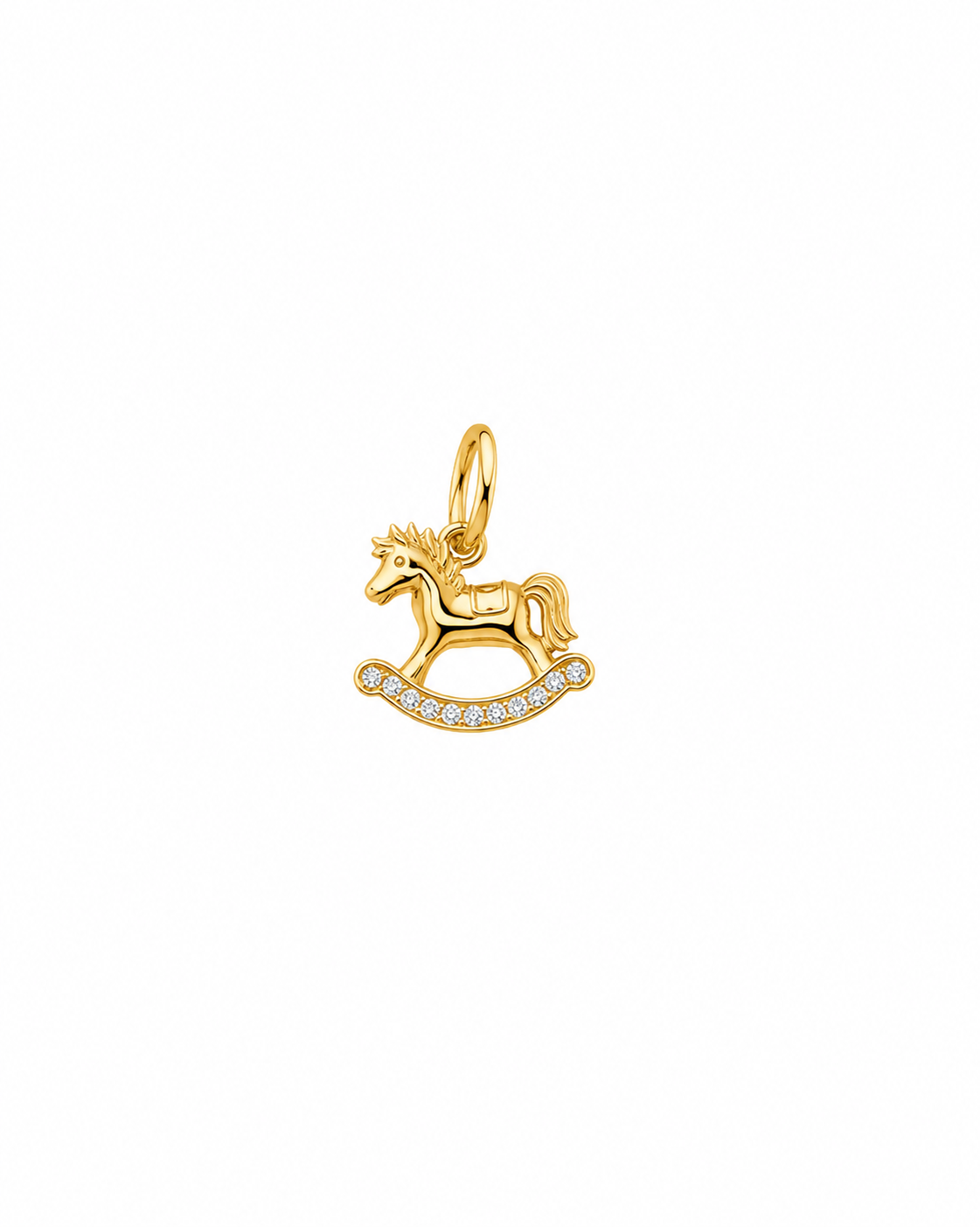 Charm Cavallo a dondolo Charm-bar in Argento 925 Rue De Mille RDM CB-LCN 77