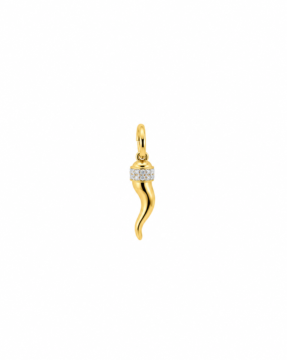 Charm Cornetto Portafortuna Charm-bar in Argento 925 Rue De Mille RDM CB-LCN 58