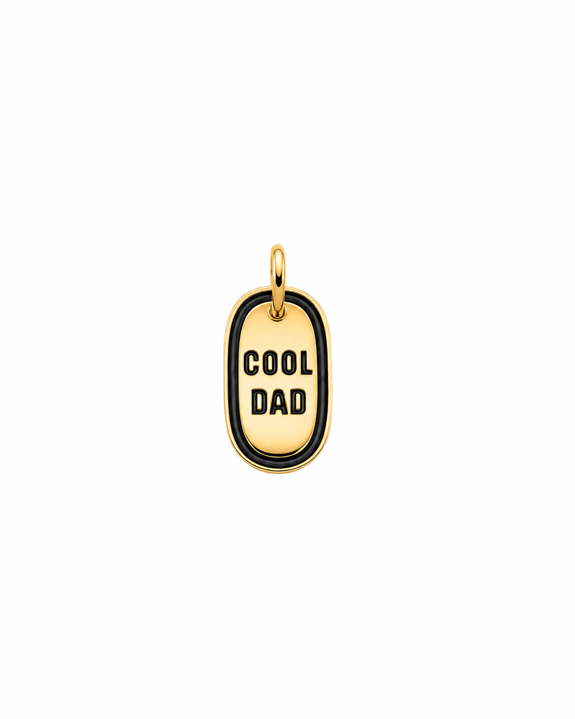 Charm Medaglia Edge COOL DAD Charm-bar in Argento 925 Rue De Mille RDM CB-LCN 93