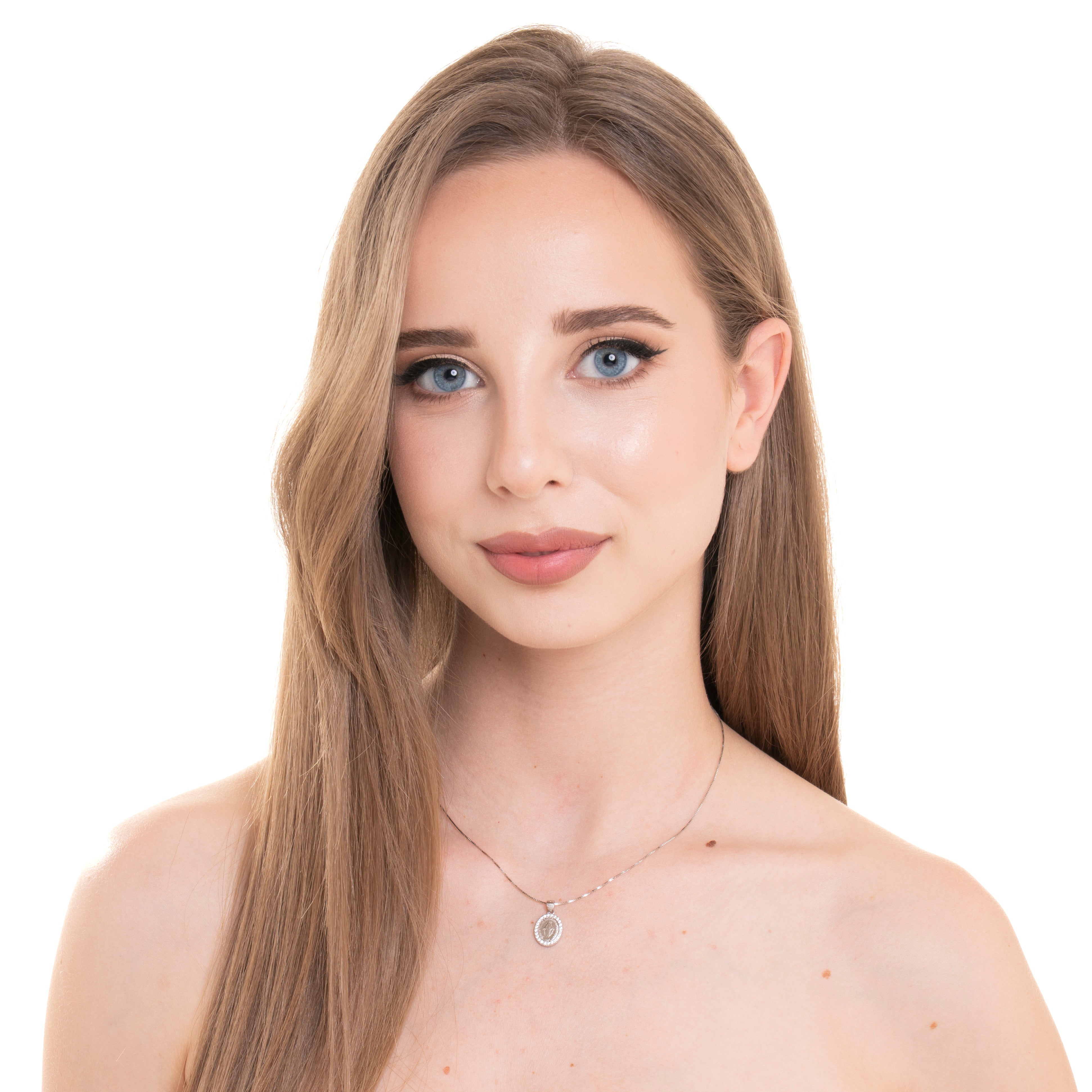 Collana Protezione da Donna in Argento 925 e Zirconi TIZ AGCND 31