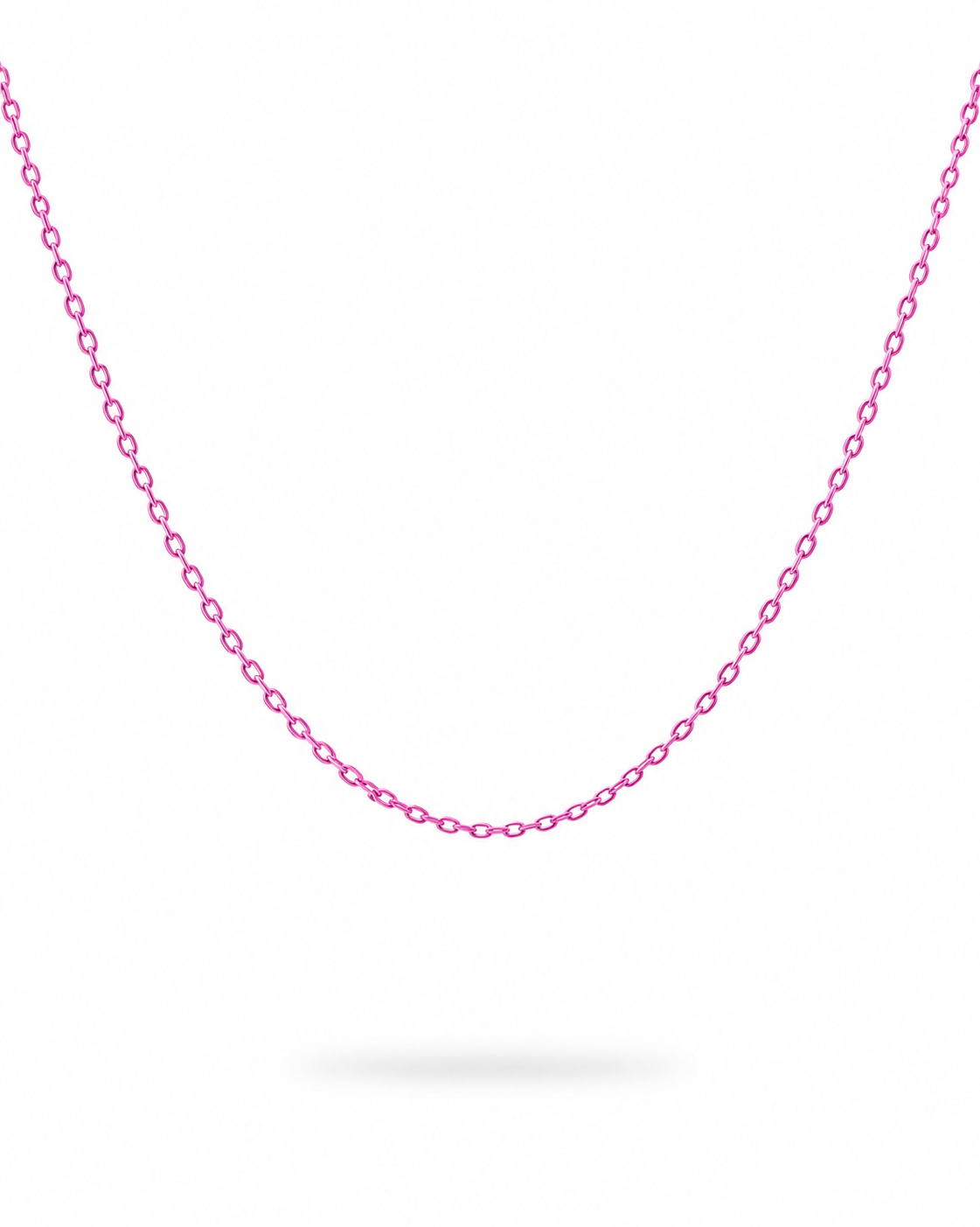 Collana Base per charm verniciata in vari colori in Argento 925 Rue de Mille RDM CB-LGR