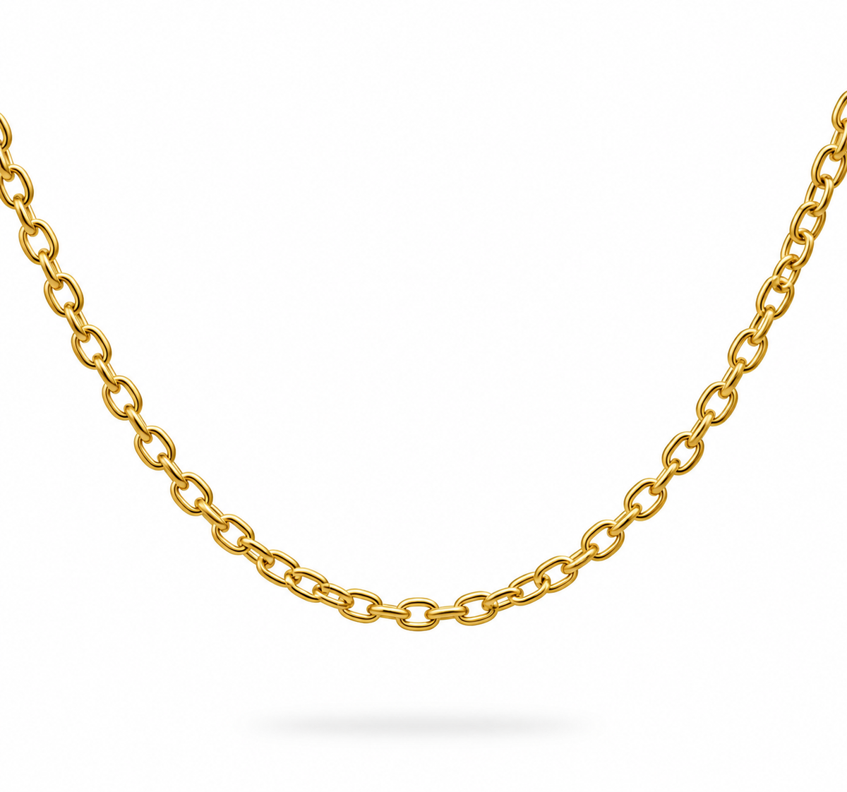 Collana Base per charm Rolò grande in Argento 925 Rue de Mille RDM CB-LGR 15