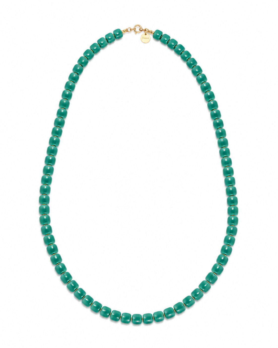 Collana da Donna Base per charm Ibiza Lunga Verde Laguna in Argento 925 Rue de Mille RDM CB-LCL 03 C14