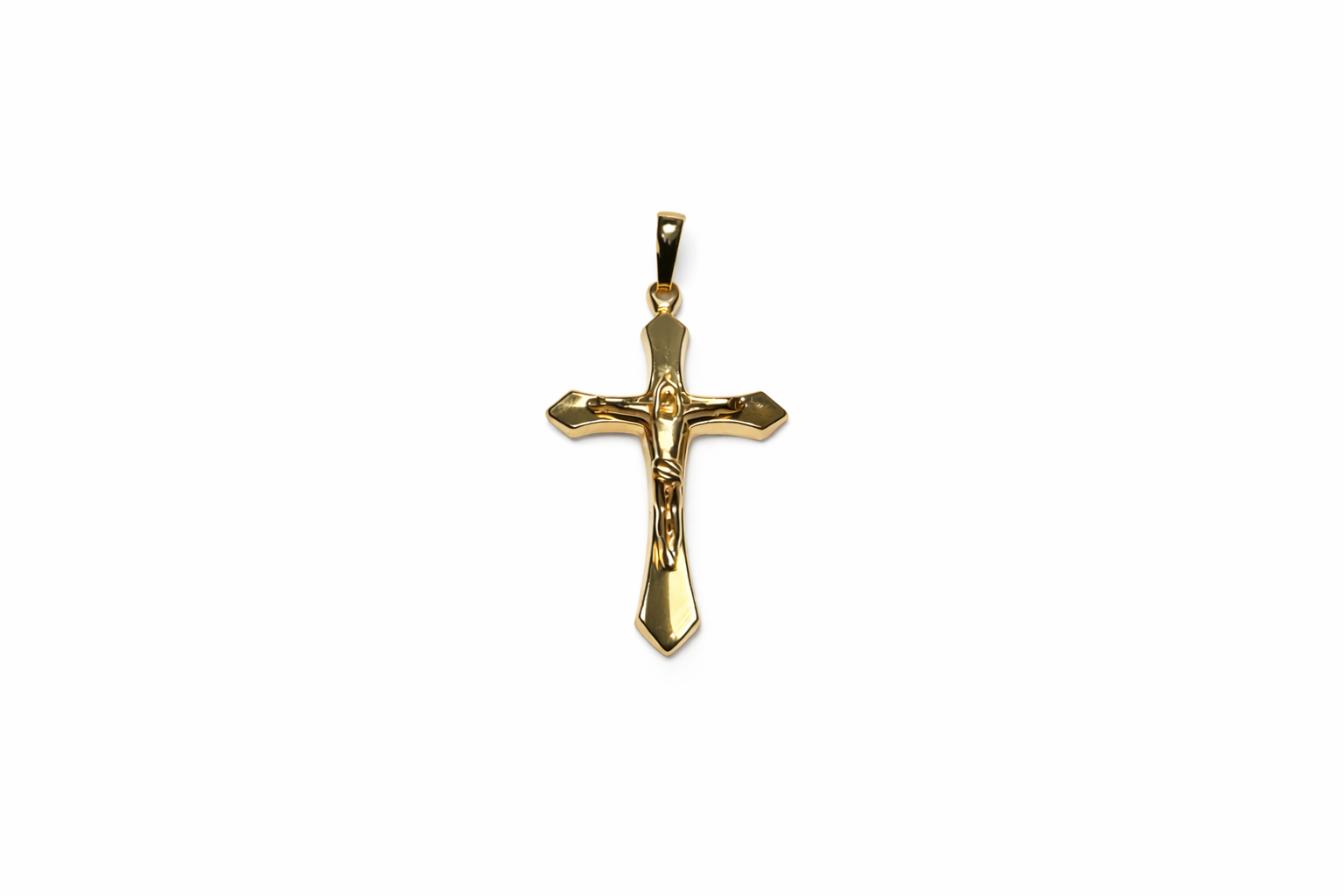 Ciondolo Croce da Uomo in oro 18Kt TIZIANO TIZ ANOR 517
