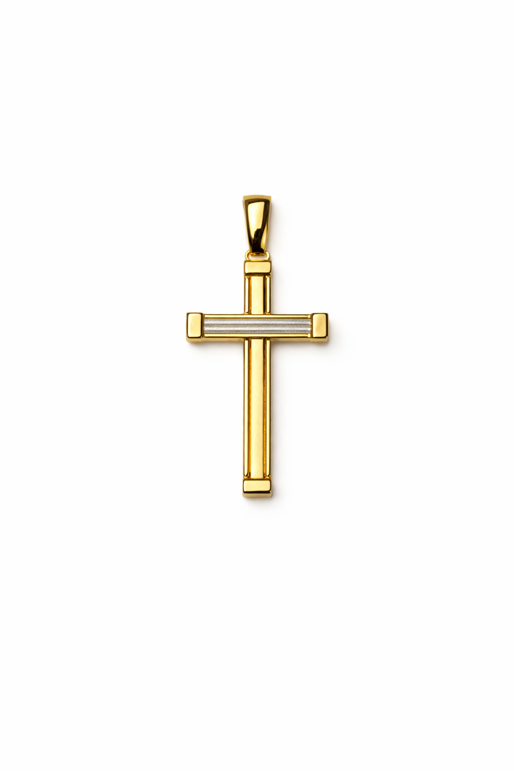 Ciondolo Croce da Uomo in oro 18Kt TIZIANO TIZ ORCND 108