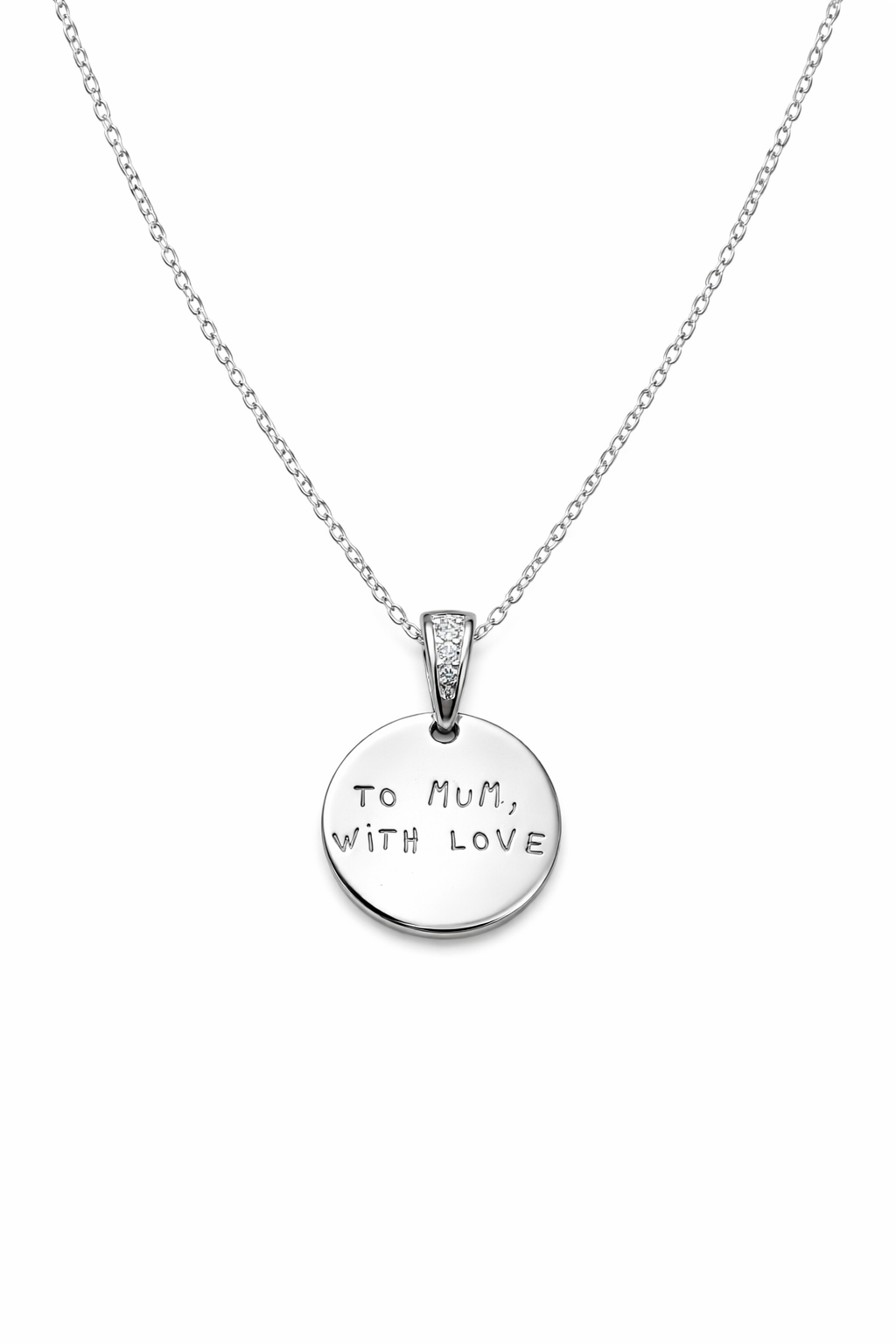 Collana da Donna "To Mum, with love" in Argento 925 TIZIANO TIZ AGCOL 90