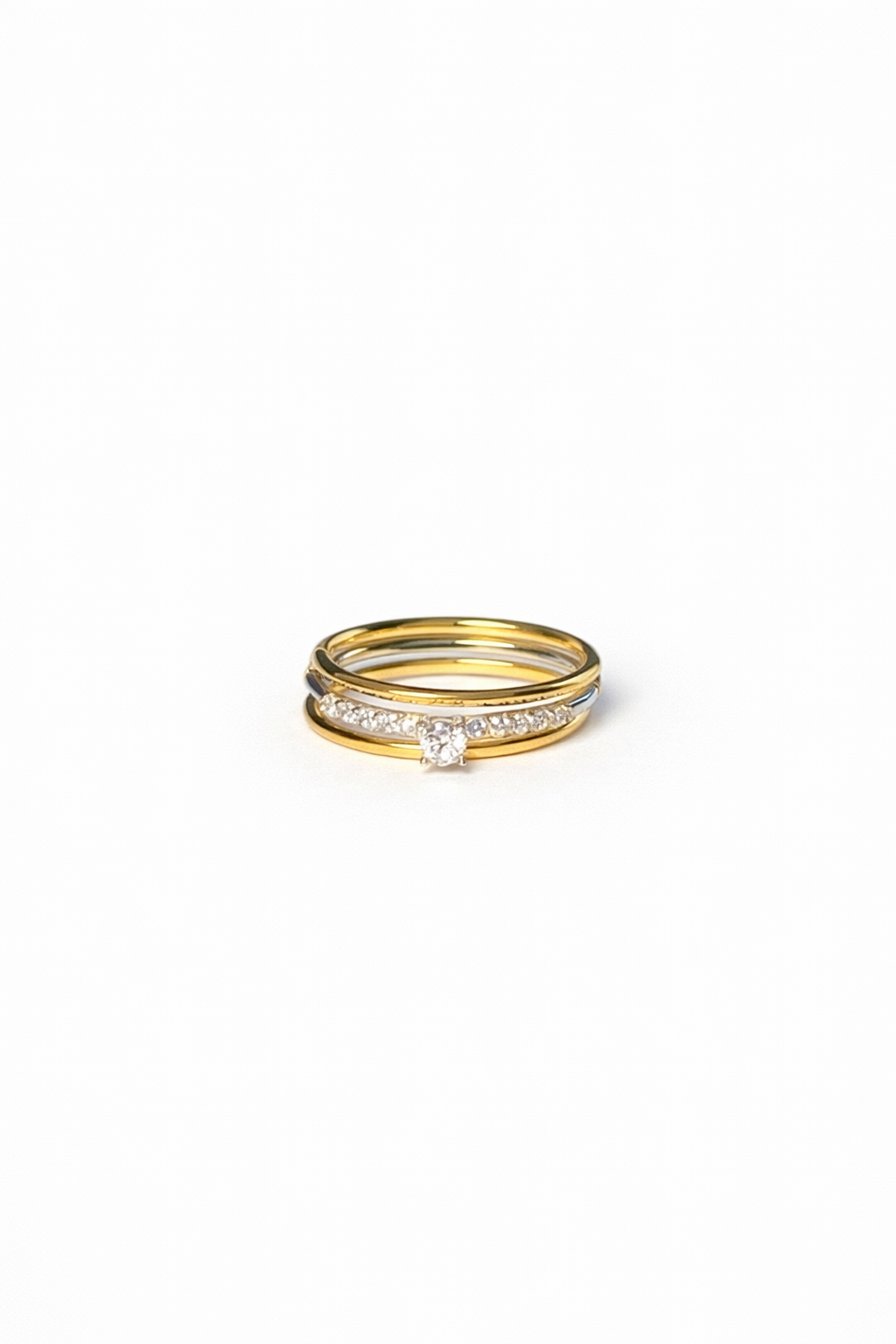 Anello Solitario da Donna in oro 18Kt TIZIANO TIZ ANOR 207