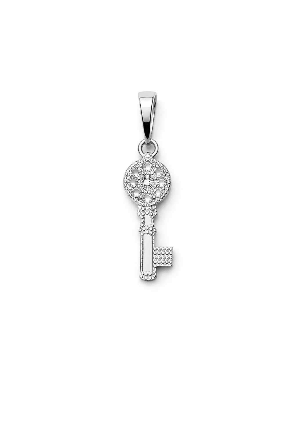 Pendente Donna Chiave in oro bianco 18Kt TIZIANO TIZ ORCND 307