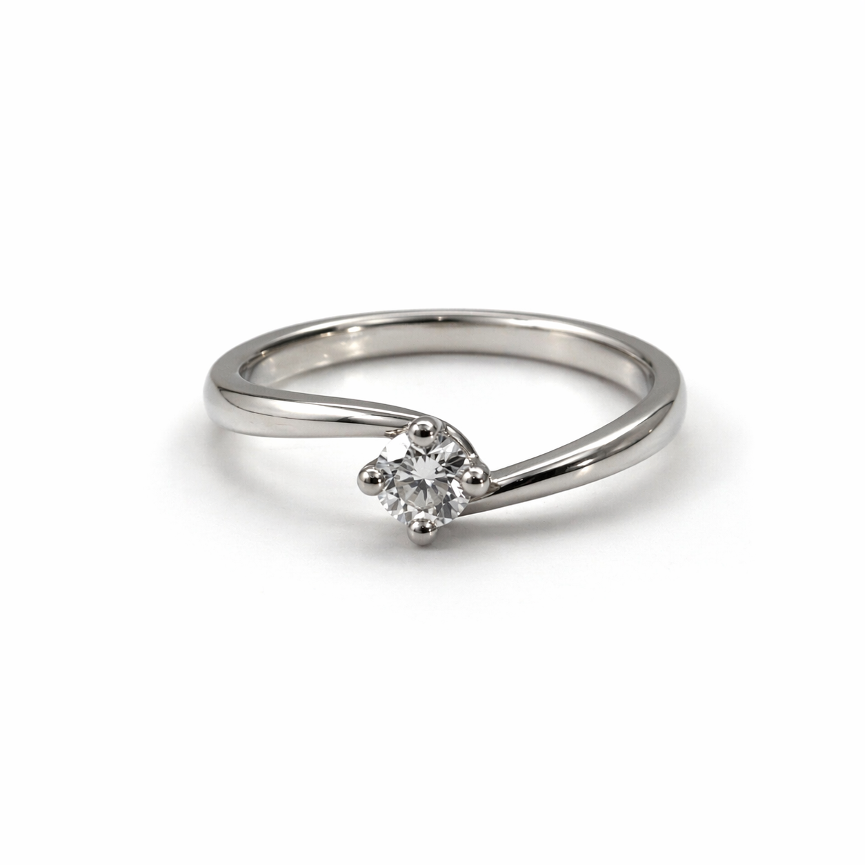 Anello Solitario da Donna in oro 18Kt e diamanti DAVITE&DELUCCHI AA002295255