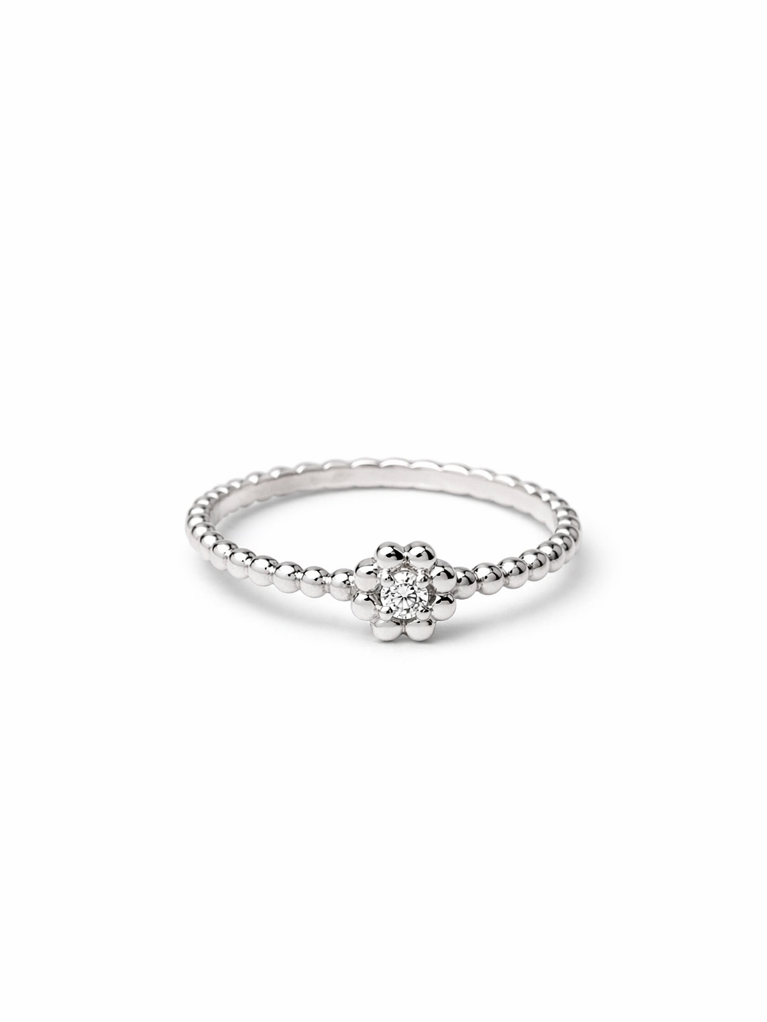 Anello Solitario da Donna in oro 18Kt e diamanti PG ANBUBBLE/3
