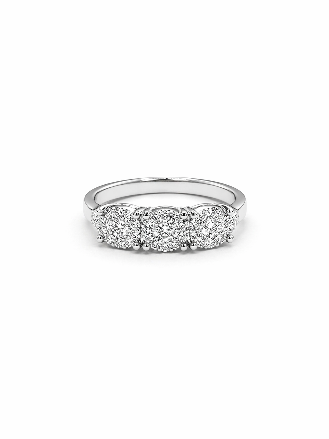 Anello Trilogy da Donna in oro 18Kt e diamanti DAVITE&DELUCCHI DD AA 032391