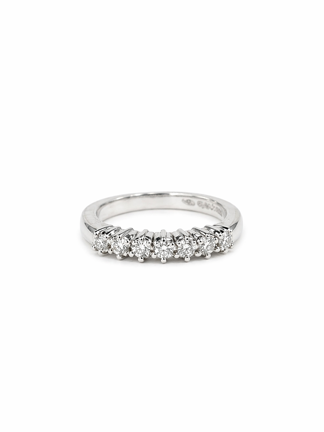 Anello 7 Pietre da Donna in oro 18Kt e diamanti TIZ TI7PIE1