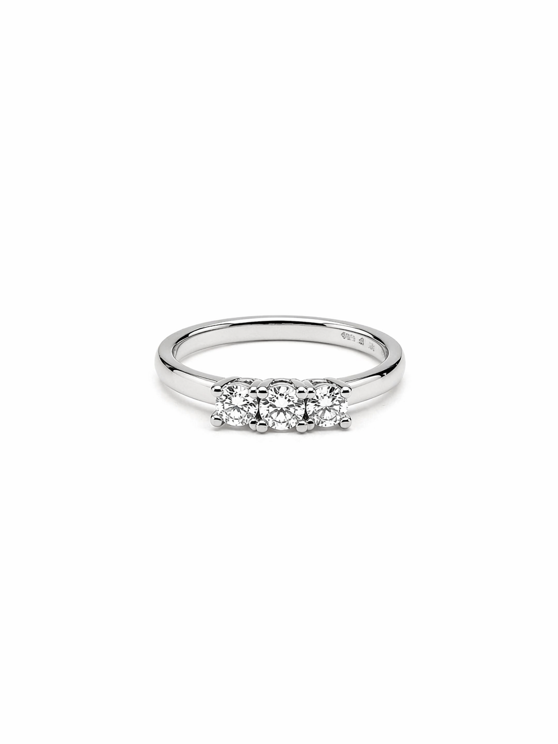 Anello Trilogy da Donna in oro 18Kt e diamanti DAVITE&DELUCCHI DD AA 028608 45S