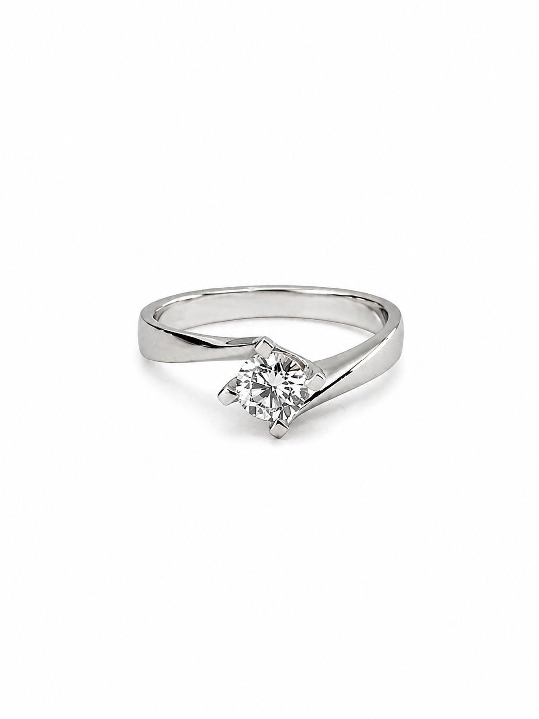 Anello Solitario da Donna in oro 18Kt e diamanti PG GIOIELLI PG ANS147057