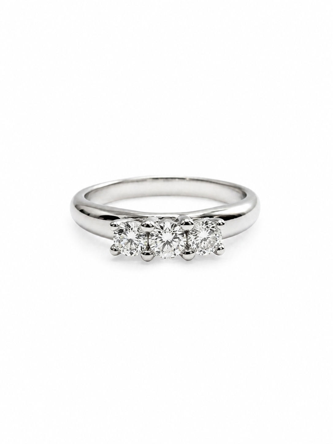 Anello Trilogy da Donna in oro 18Kt e diamanti DAVITE&DELUCCHI DO AA 028608 45S