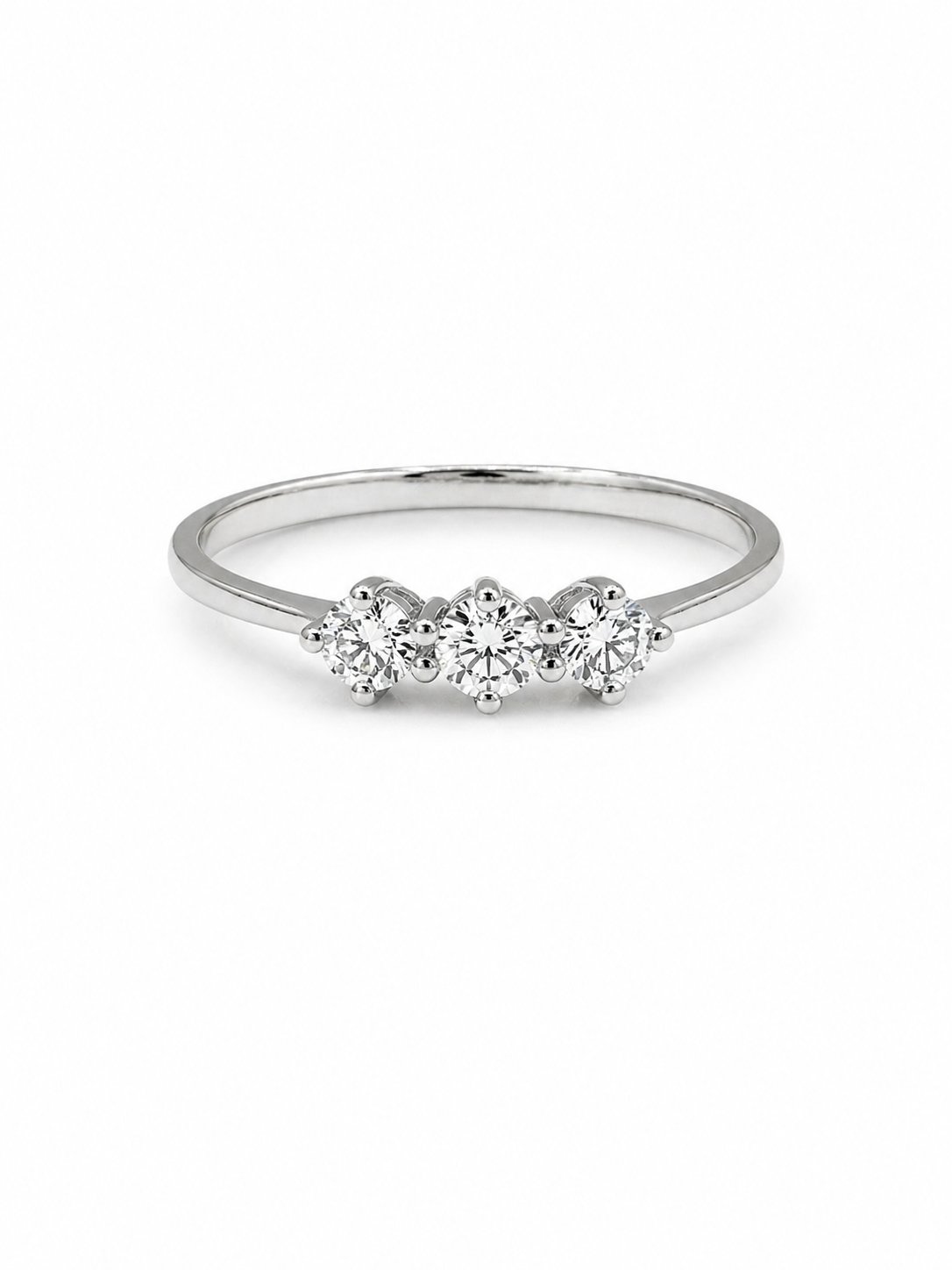 Anello Trilogy da Donna in oro 18Kt e diamanti PG ANT59012