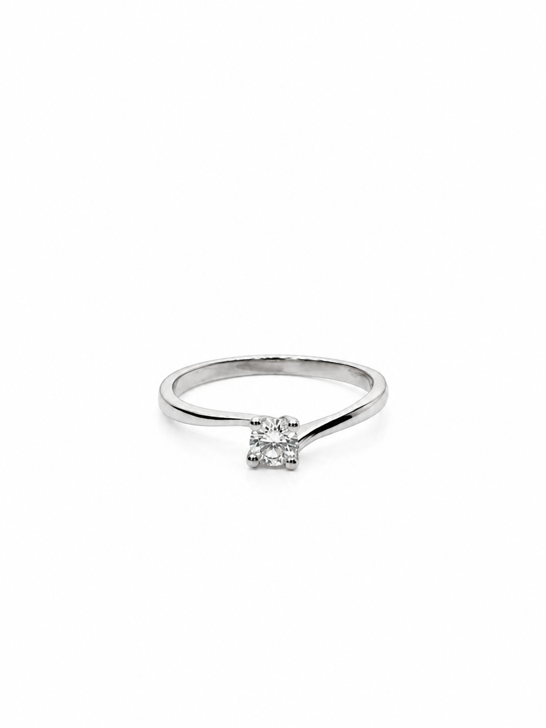 Anello Solitario da Donna in oro 18Kt e diamanti DAVITE&DELUCCHI DD AA002980 25