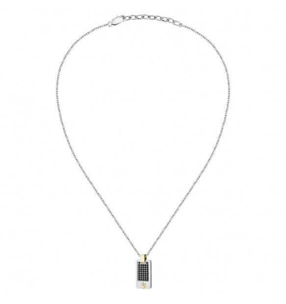 Collana da Uomo in Acciaio Maserati JM334AVD49