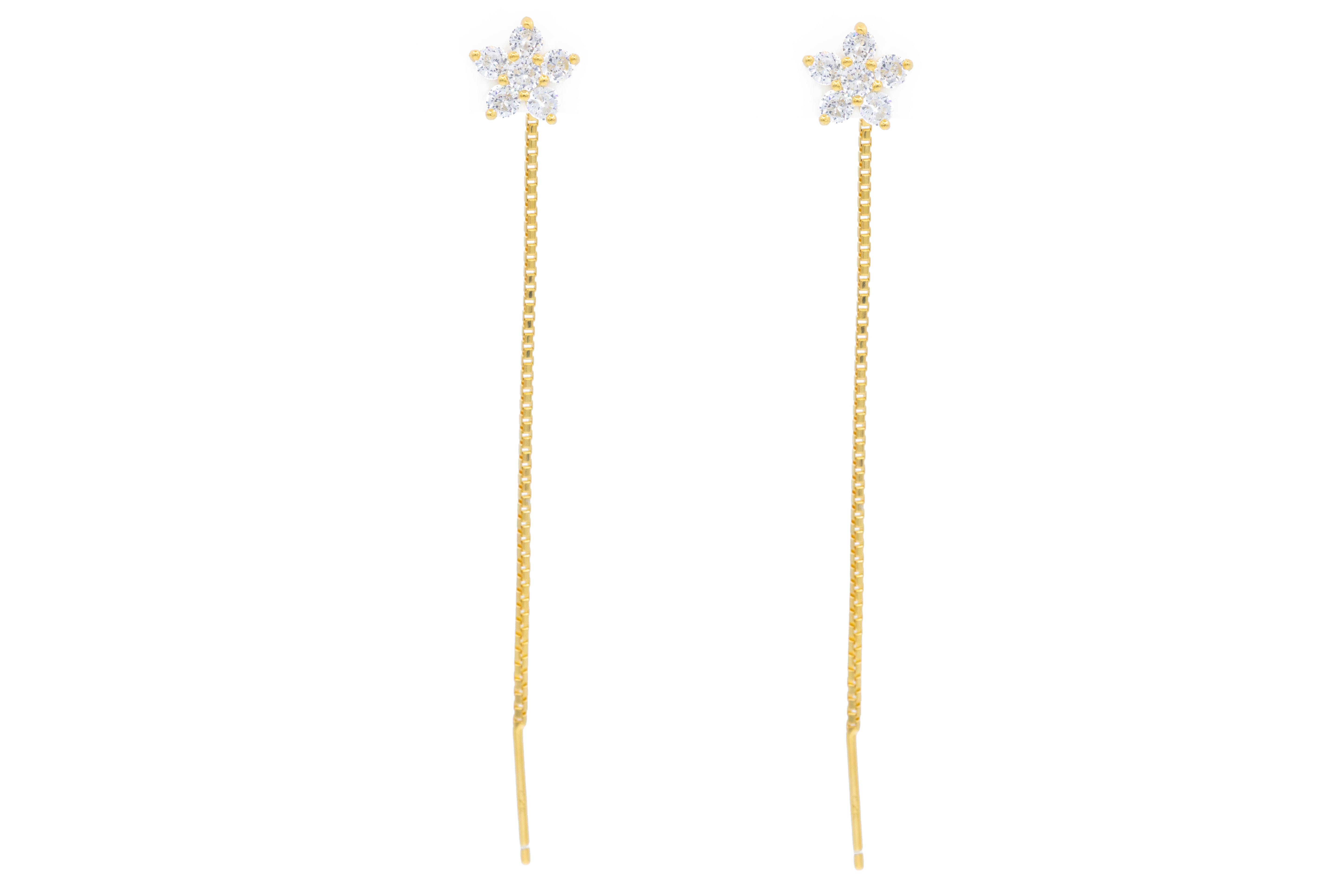 Mono-Orecchino da Donna Flora Drop in Argento 925 TIZ DROP 44