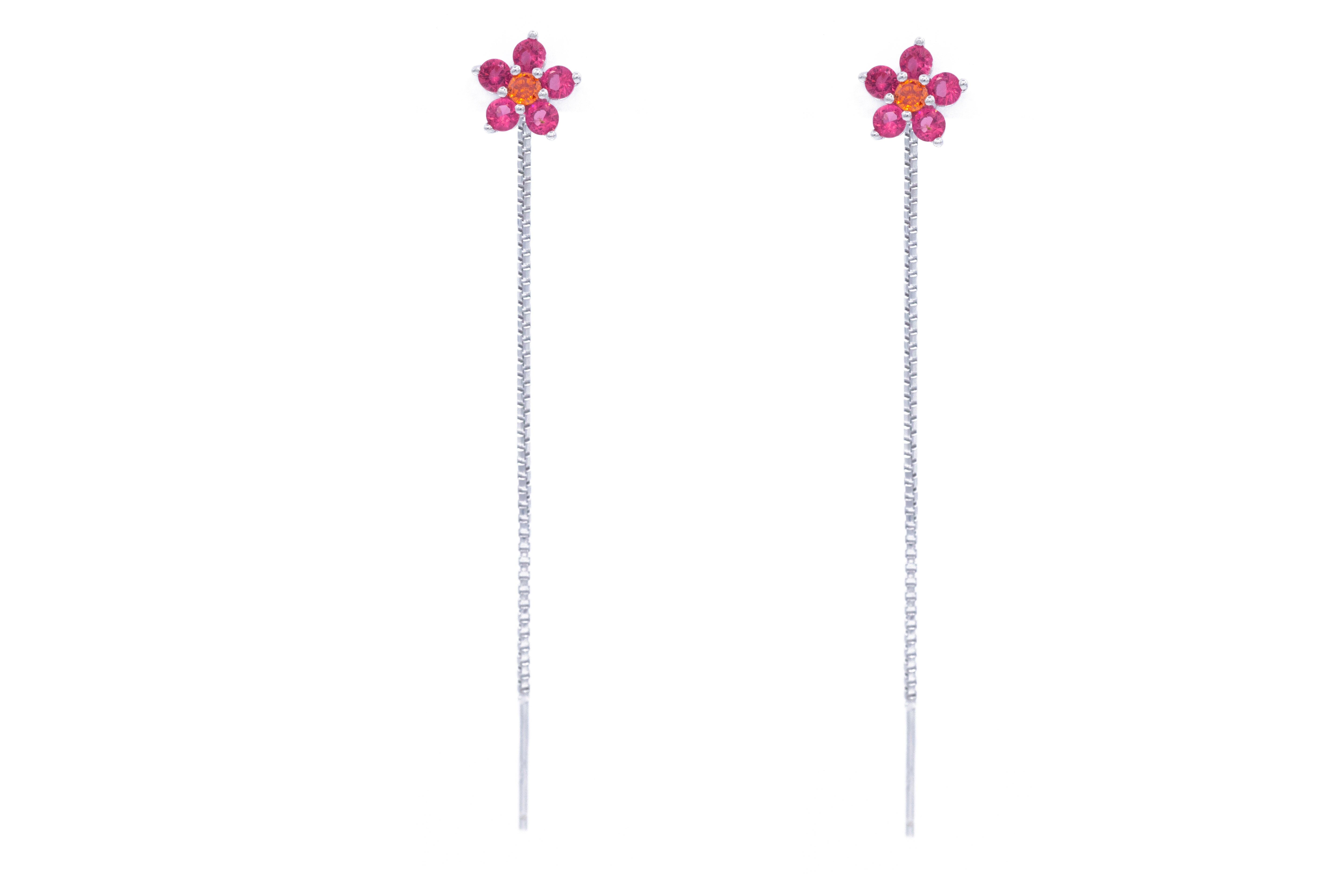 Mono-Orecchino da Donna Flora Drop in Argento 925 TIZ DROP 44