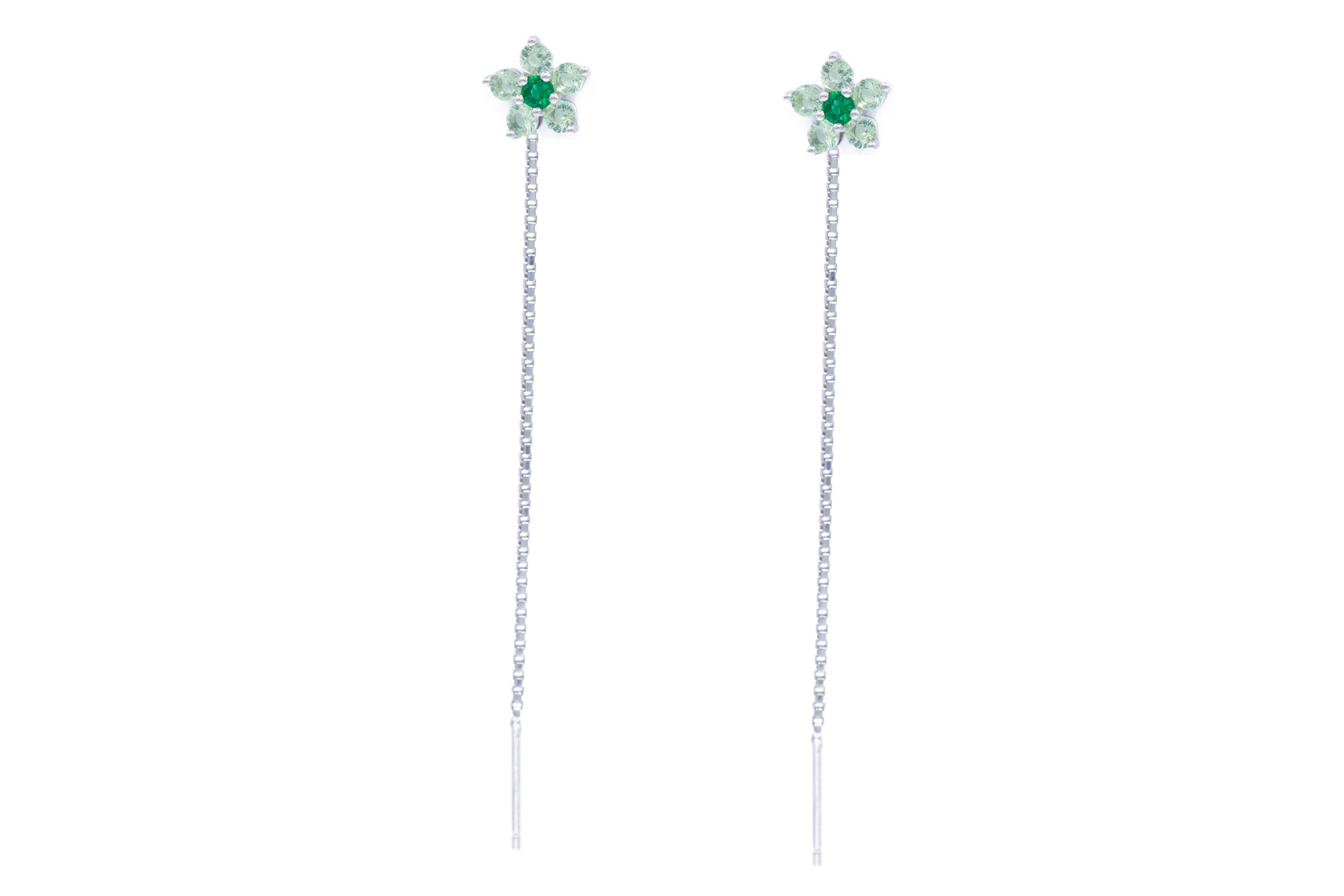 Mono-Orecchino da Donna Flora Drop in Argento 925 TIZ DROP 44