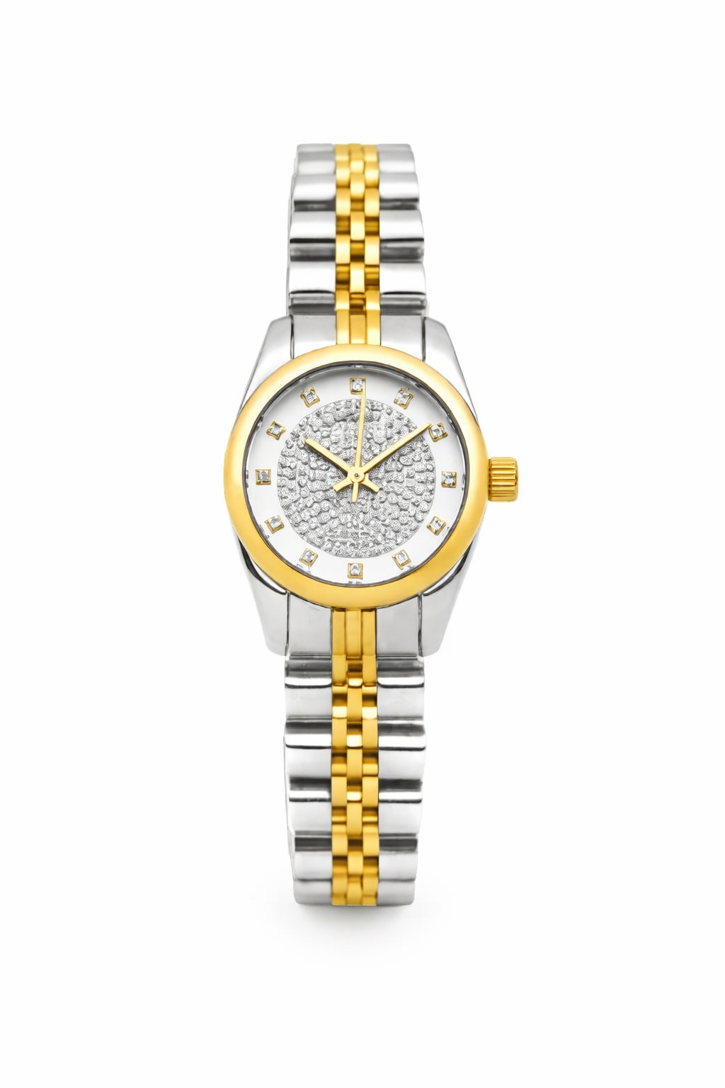 Orologio Donna Bicolore con Zirconi Cesare Paciotti 4US T4SW464