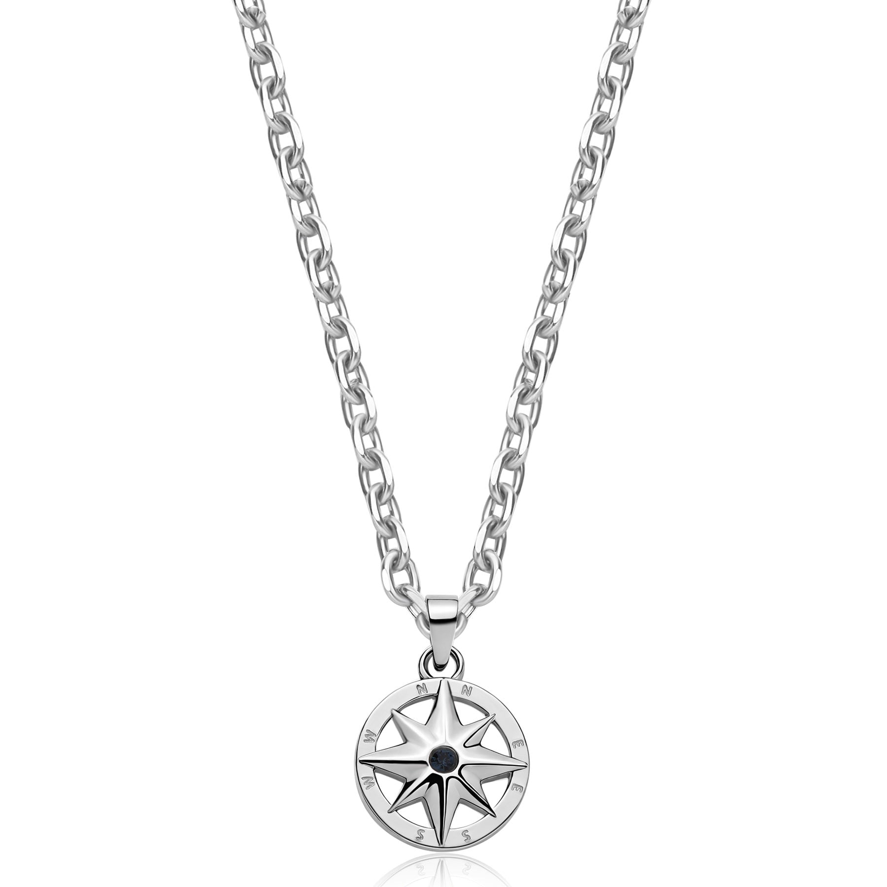 Collana NAUTIKA Rosa dei Venti da Uomo SAG SNK04