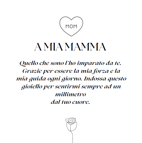 Collana Lumina – Il Cuore Brillante dell'Amore Materno TIZ AMOR 40